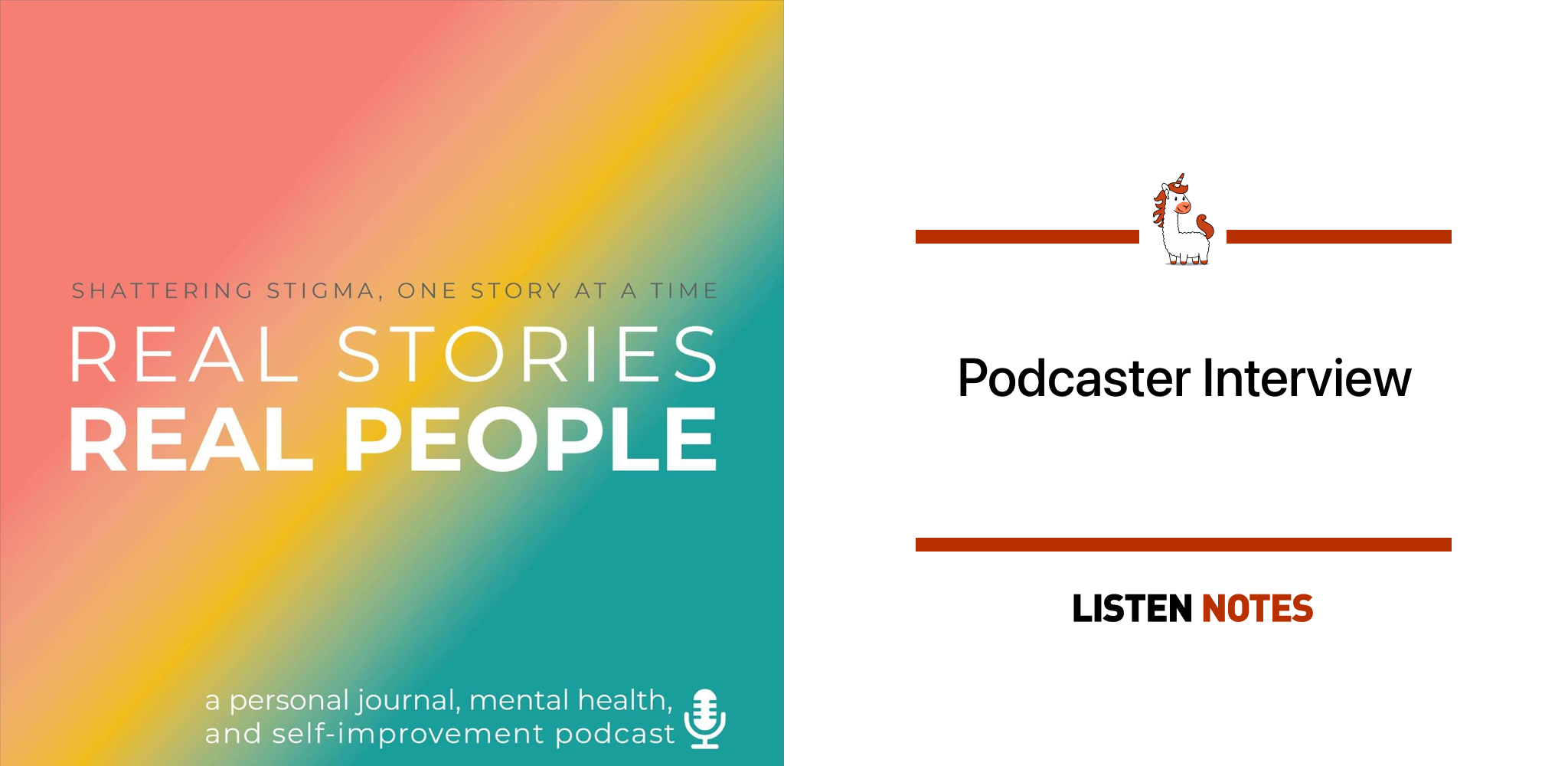 Real Stories. Real People. (podcast) - Ashley Jo Brewer