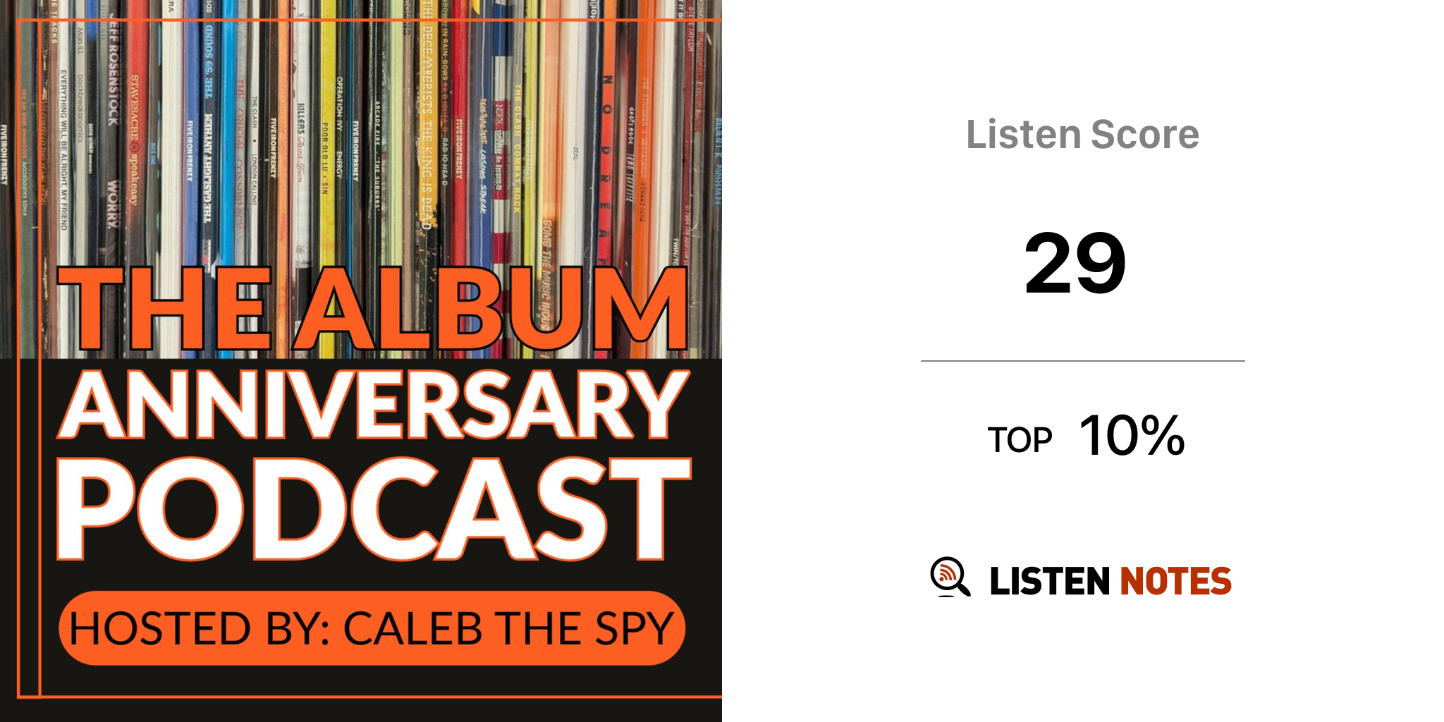 The Album Anniversary Podcast! - Caleb The Spy | Listen Notes