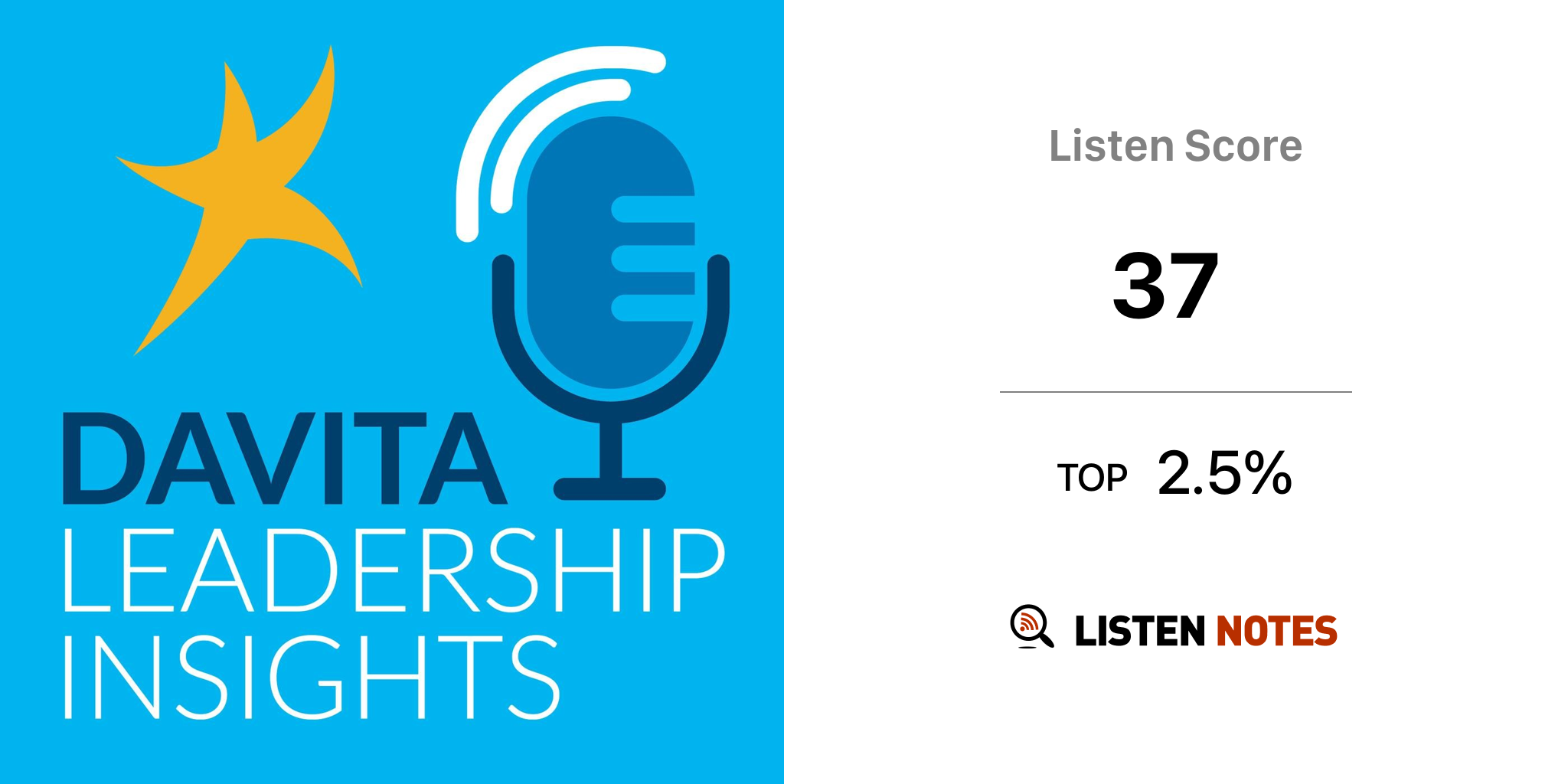 DaVita Leadership Insights (podcast) DaVita Listen Notes