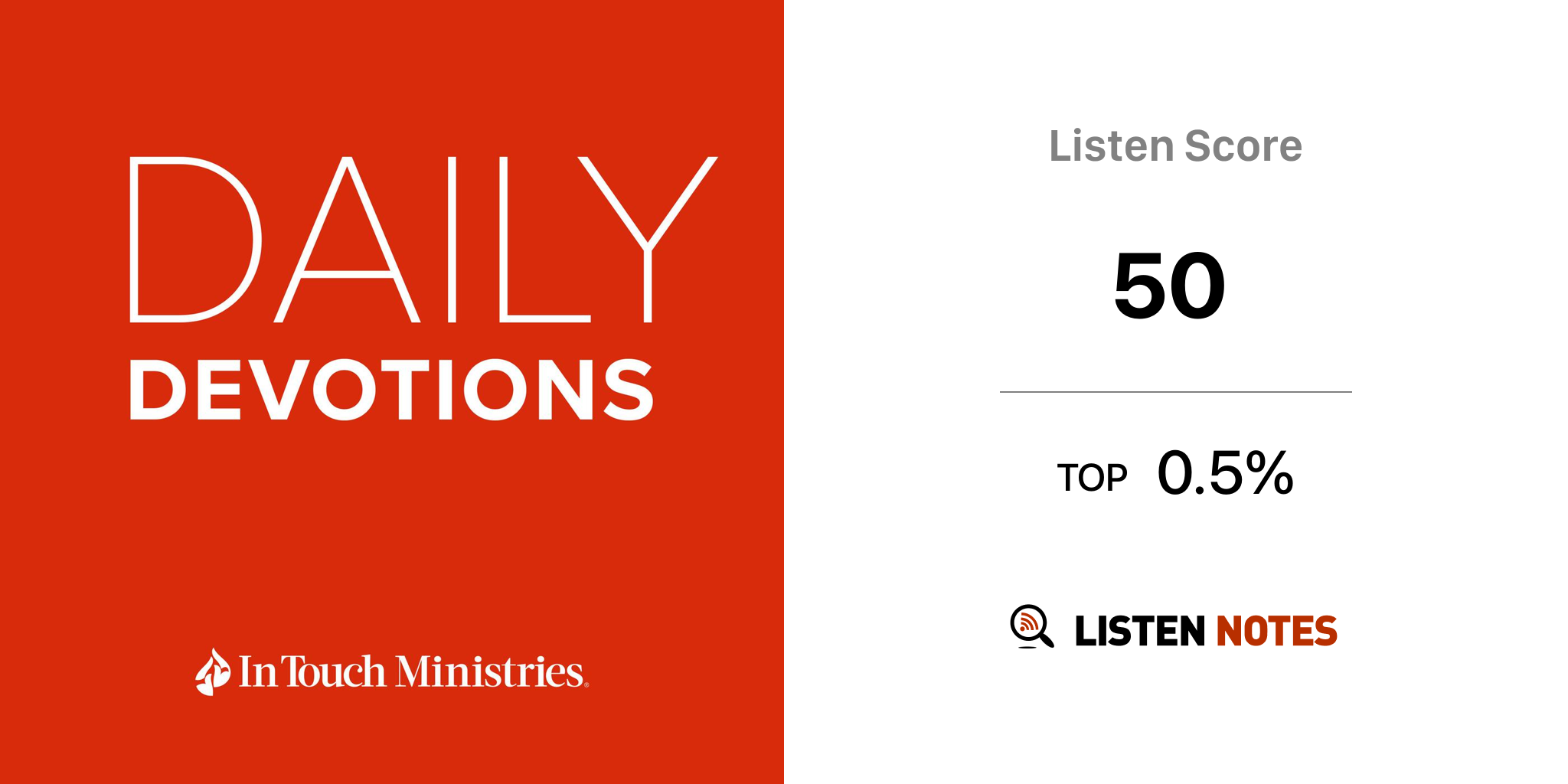 In Touch Ministries Daily Devotions (podcast) - Dr. Charles Stanley ...