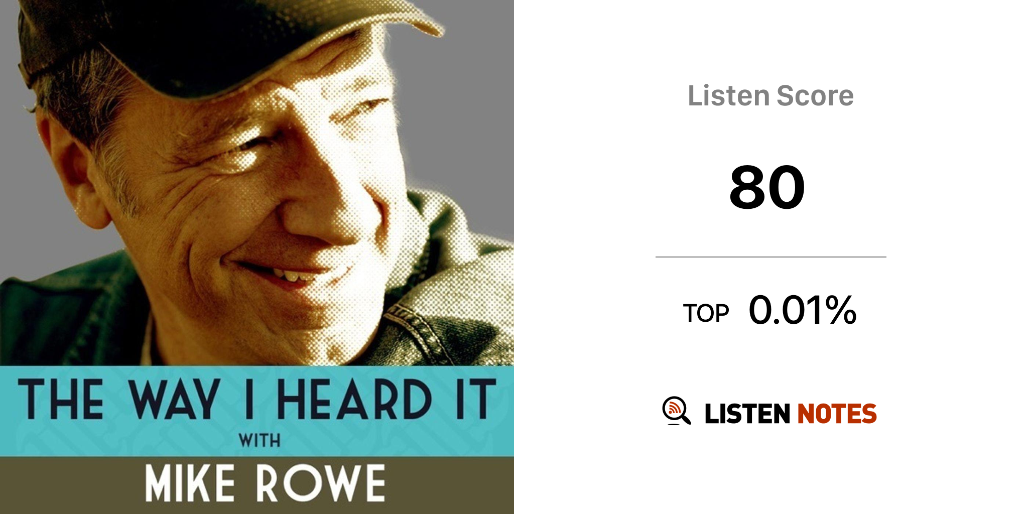 The Way I Heard It with Mike Rowe podcast The Way I Heard It