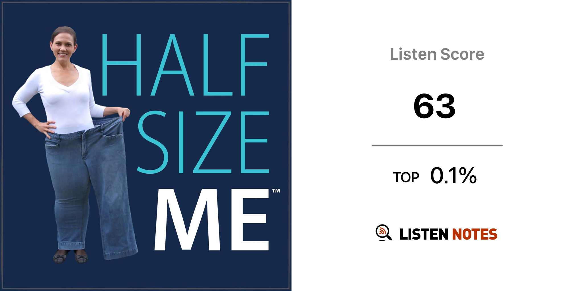 Half Size Me (podcast) Heather A. Robertson Listen Notes