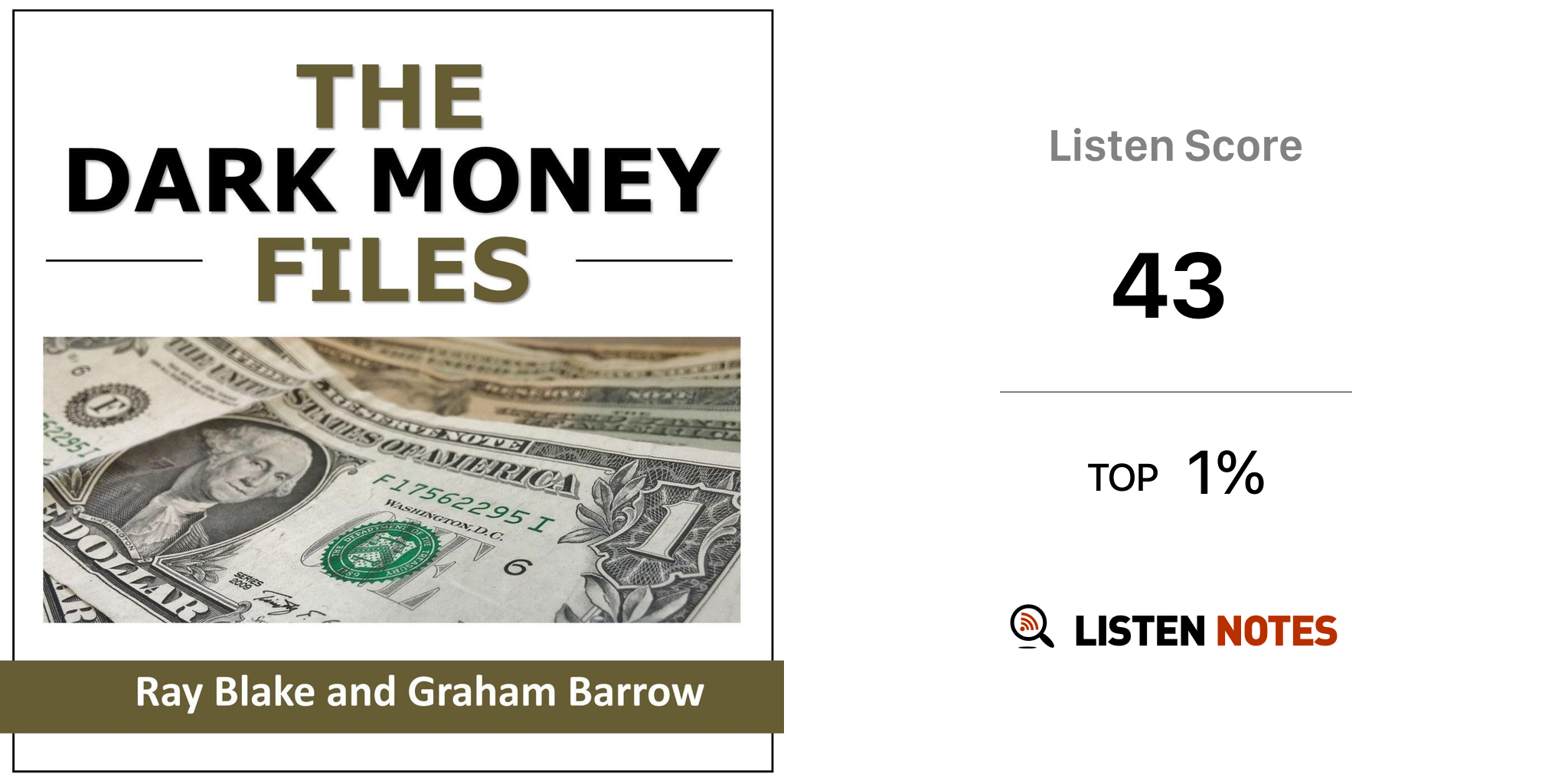 The Dark Money Files podcast Graham Barrow and Ray Blake