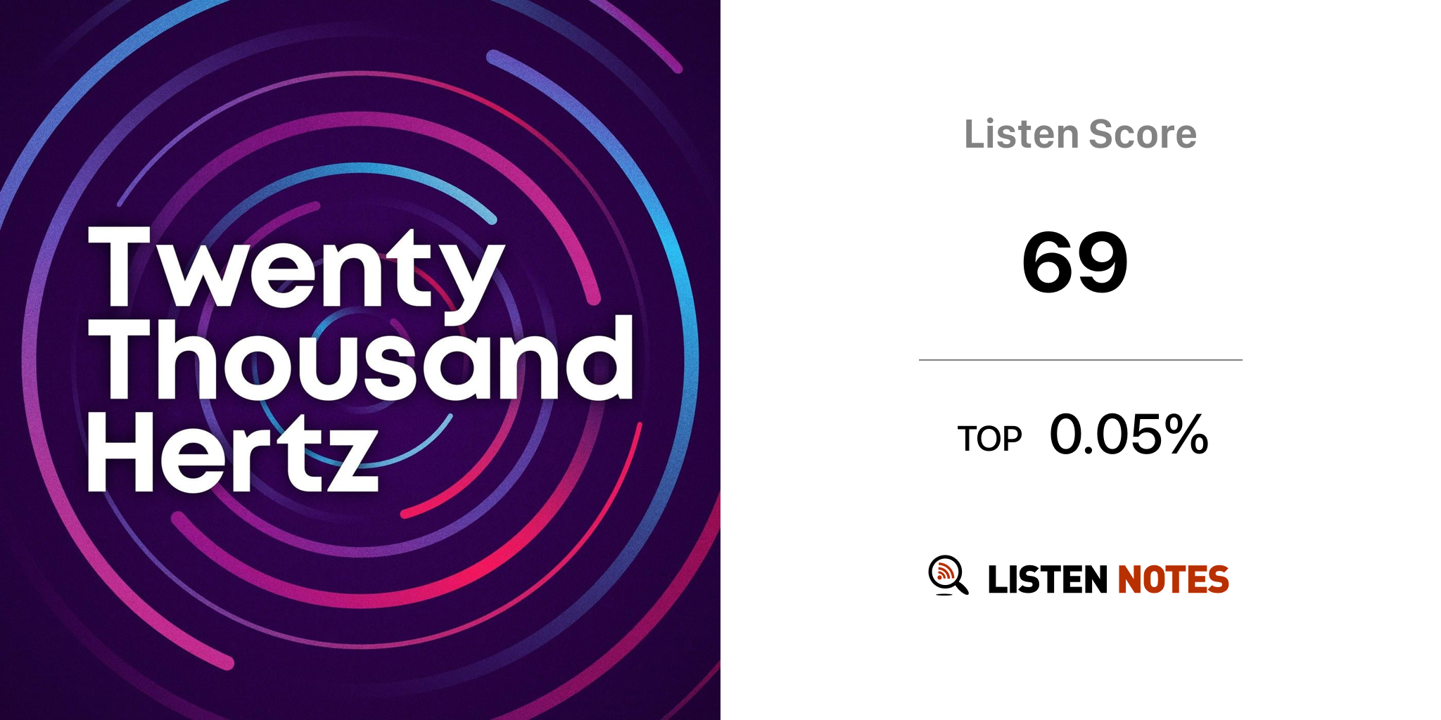 Twenty Thousand Hertz (podcast) Dallas Taylor Listen Notes