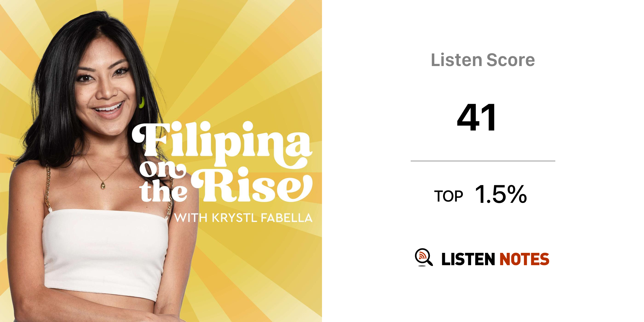 Filipina on the Rise (podcast) - Krystl Fabella | Listen Notes