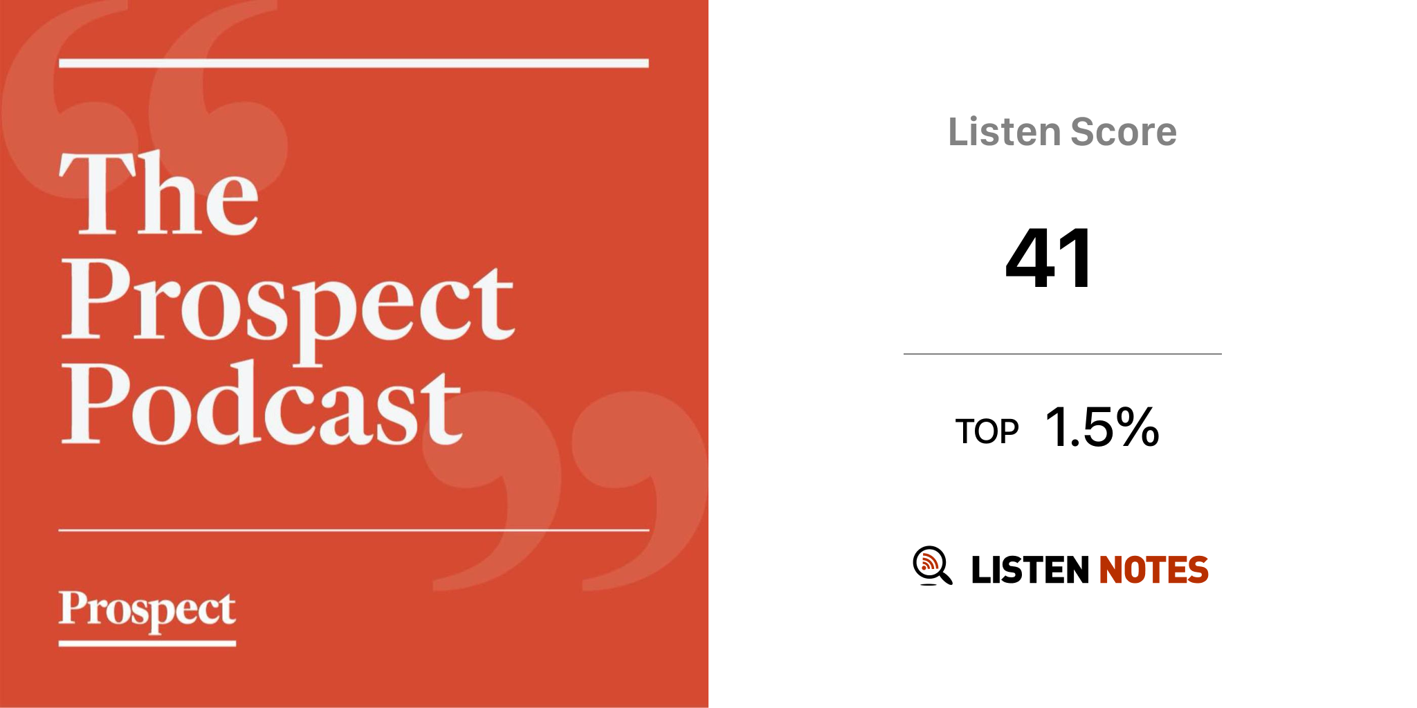 The Prospect Podcast - Prospect Magazine