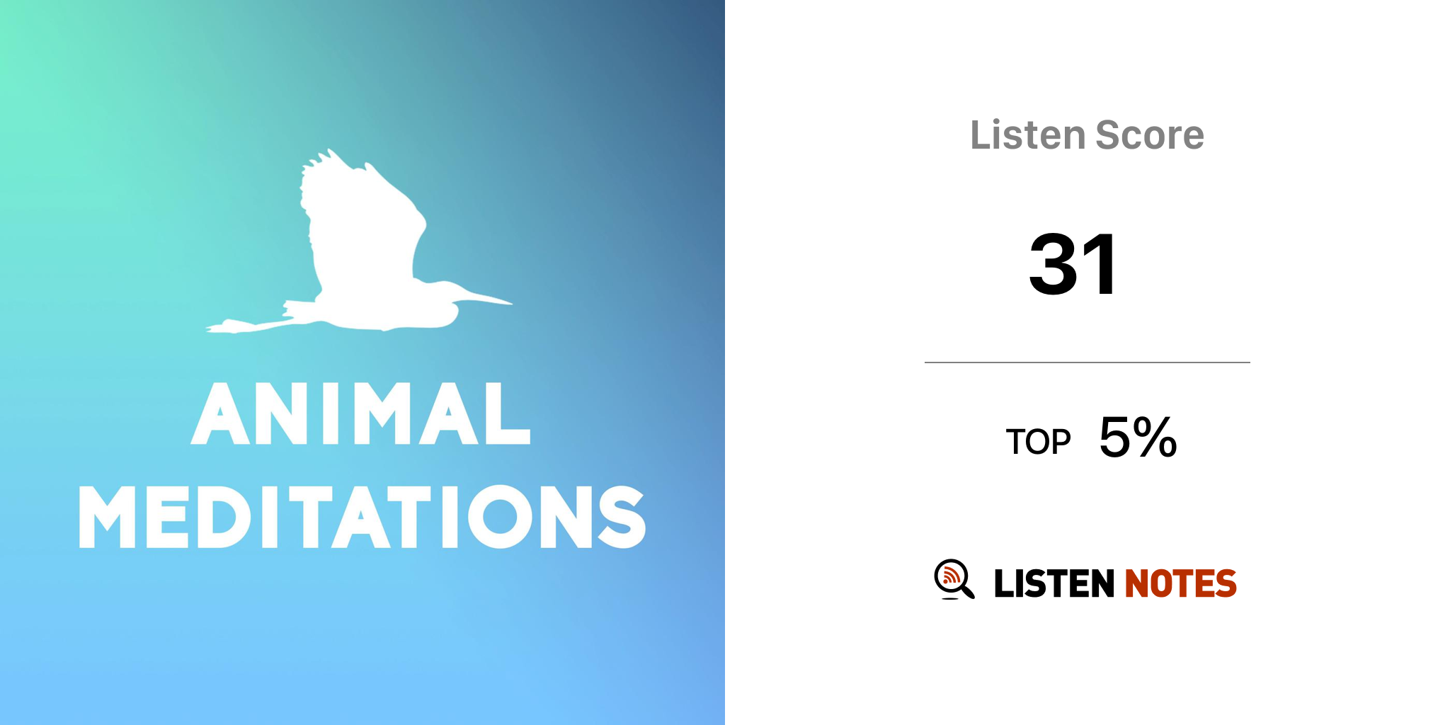 Animal Meditations (podcast) - Animal Meditations | Listen Notes