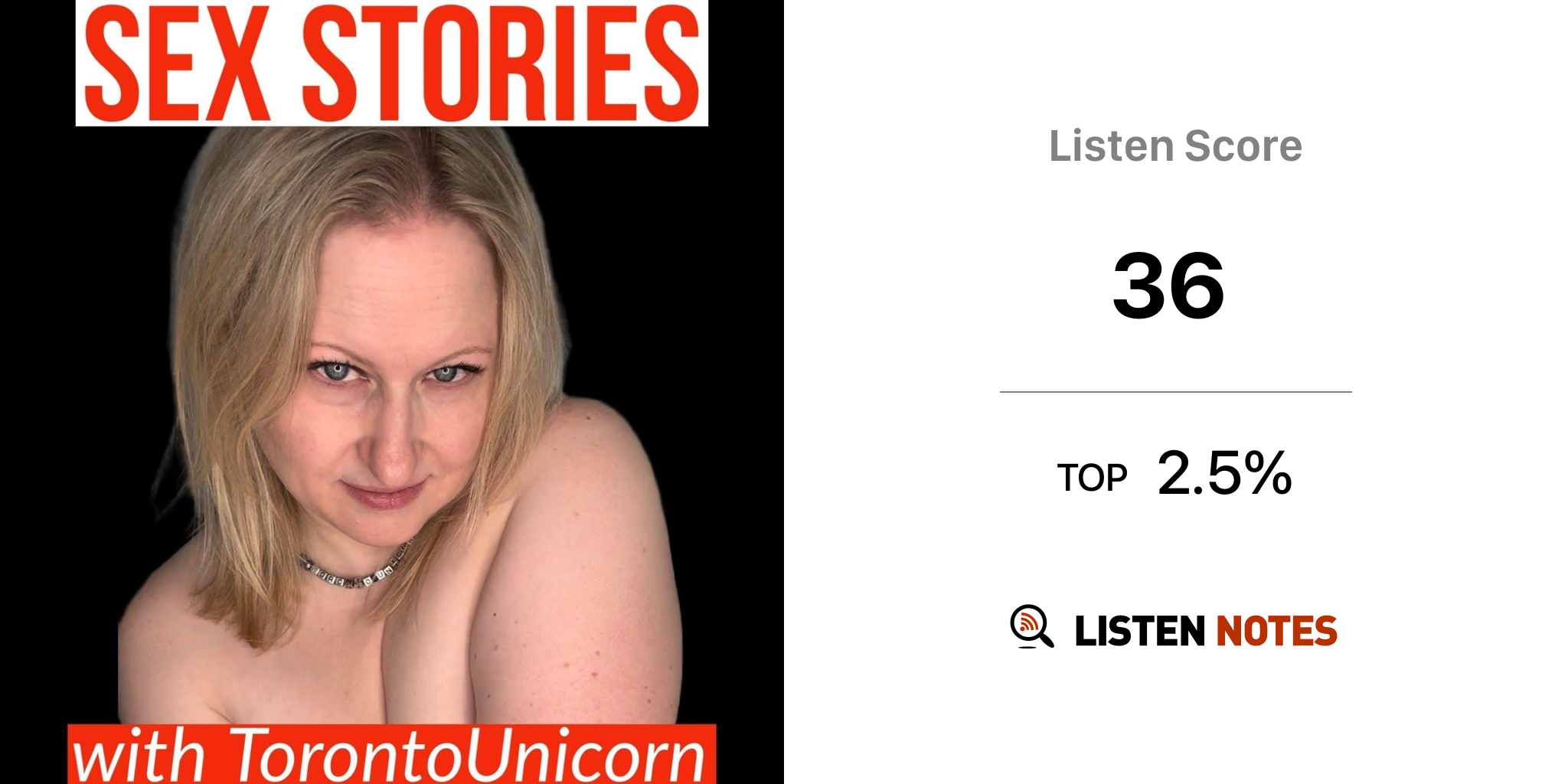 Sex Stories with TorontoUnicorn (podcast) - TorontoUnicorn | Listen Notes