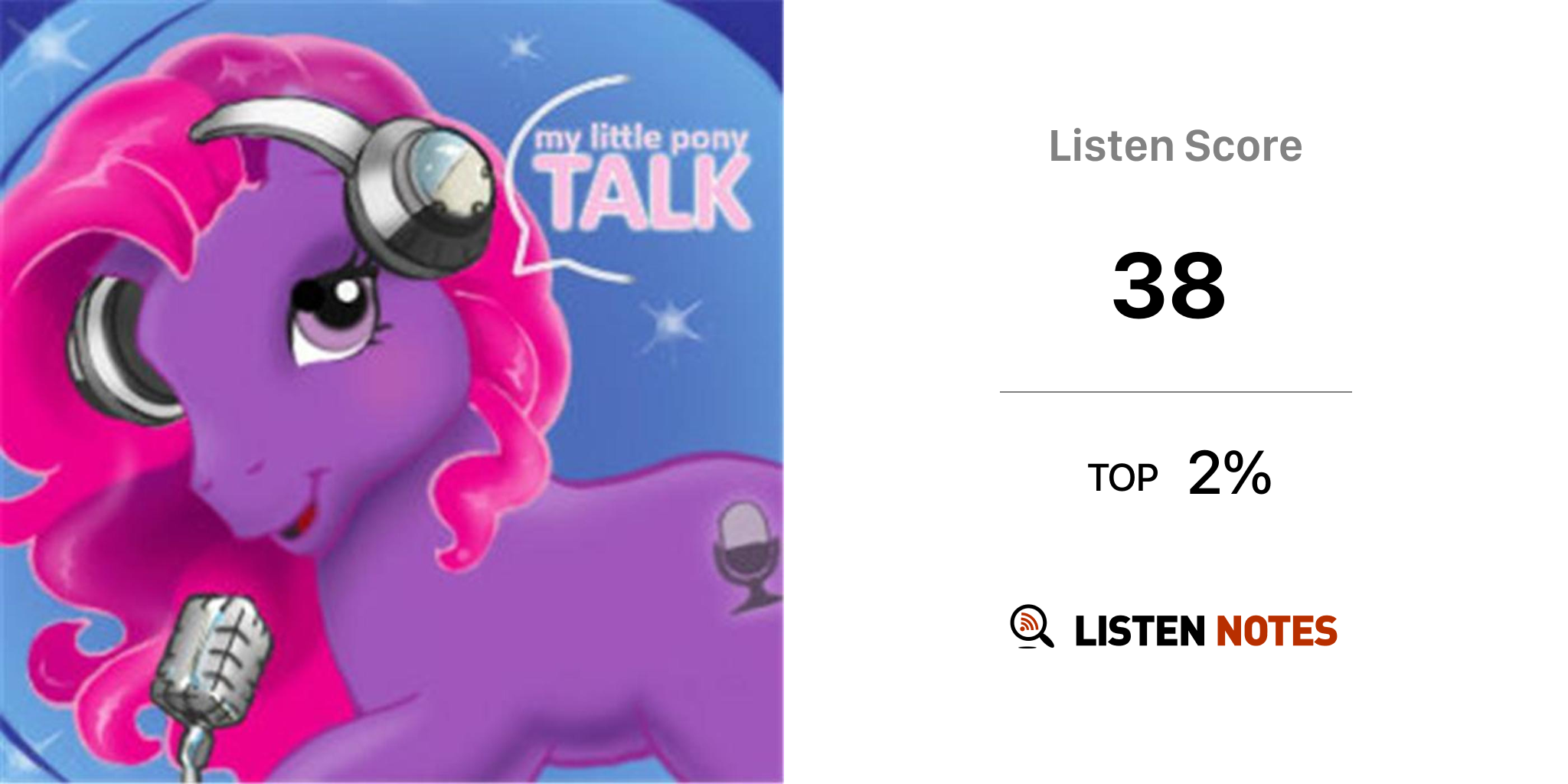 My Little Pony Talk (podcast) - My Little Pony Talk | Listen Notes