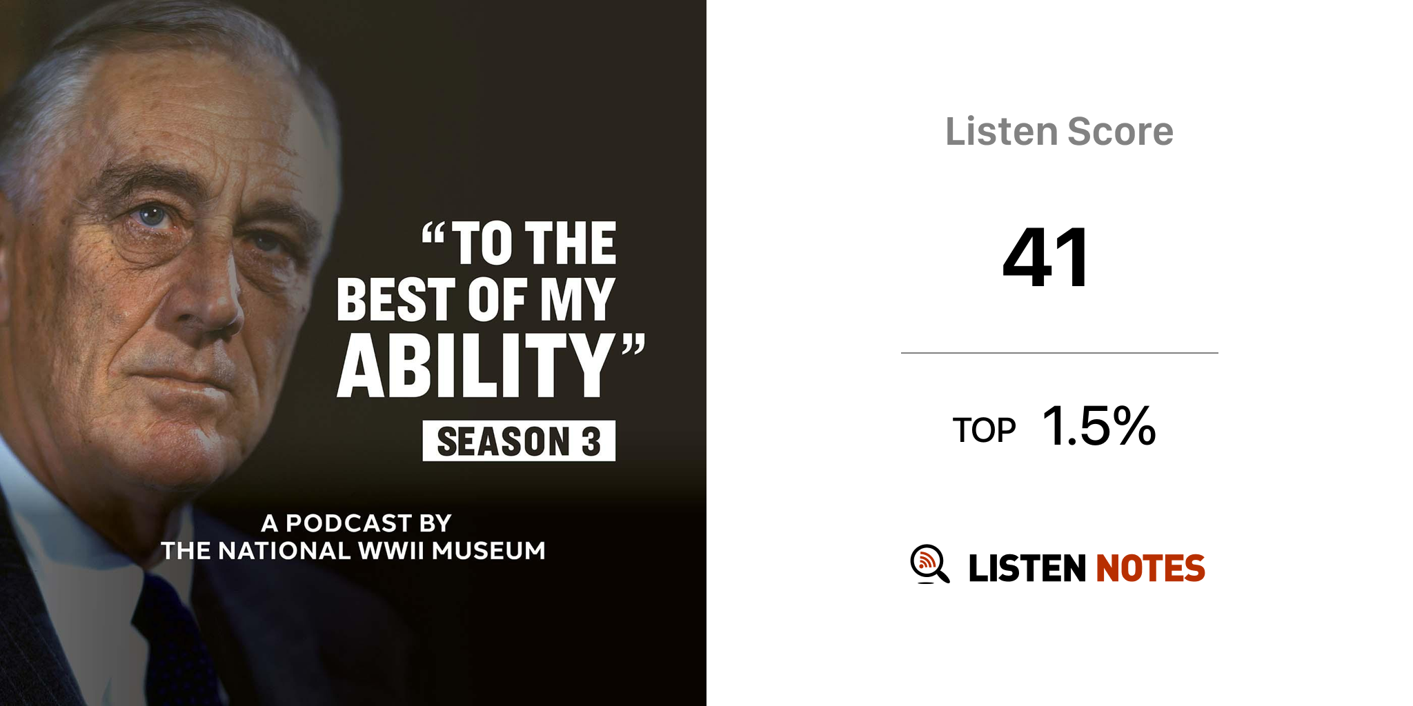 To The Best Of My Ability Podcast The National Wwii Museum Listen Notes