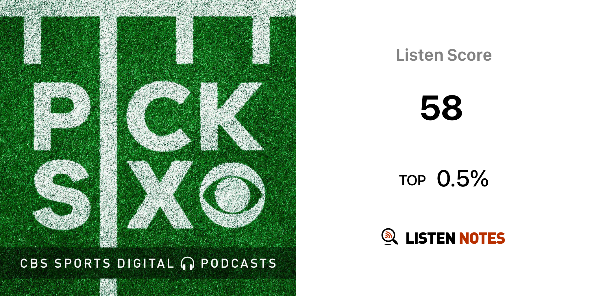 Pick Six NFL Podcast - CBS Sports Podcasts 