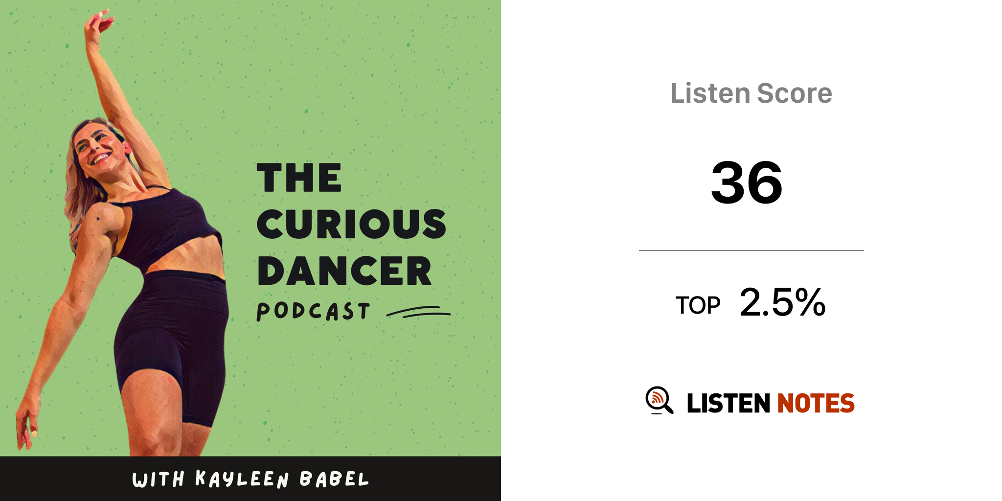 The Curious Dancer (podcast) - Kayleen Babel | Listen Notes