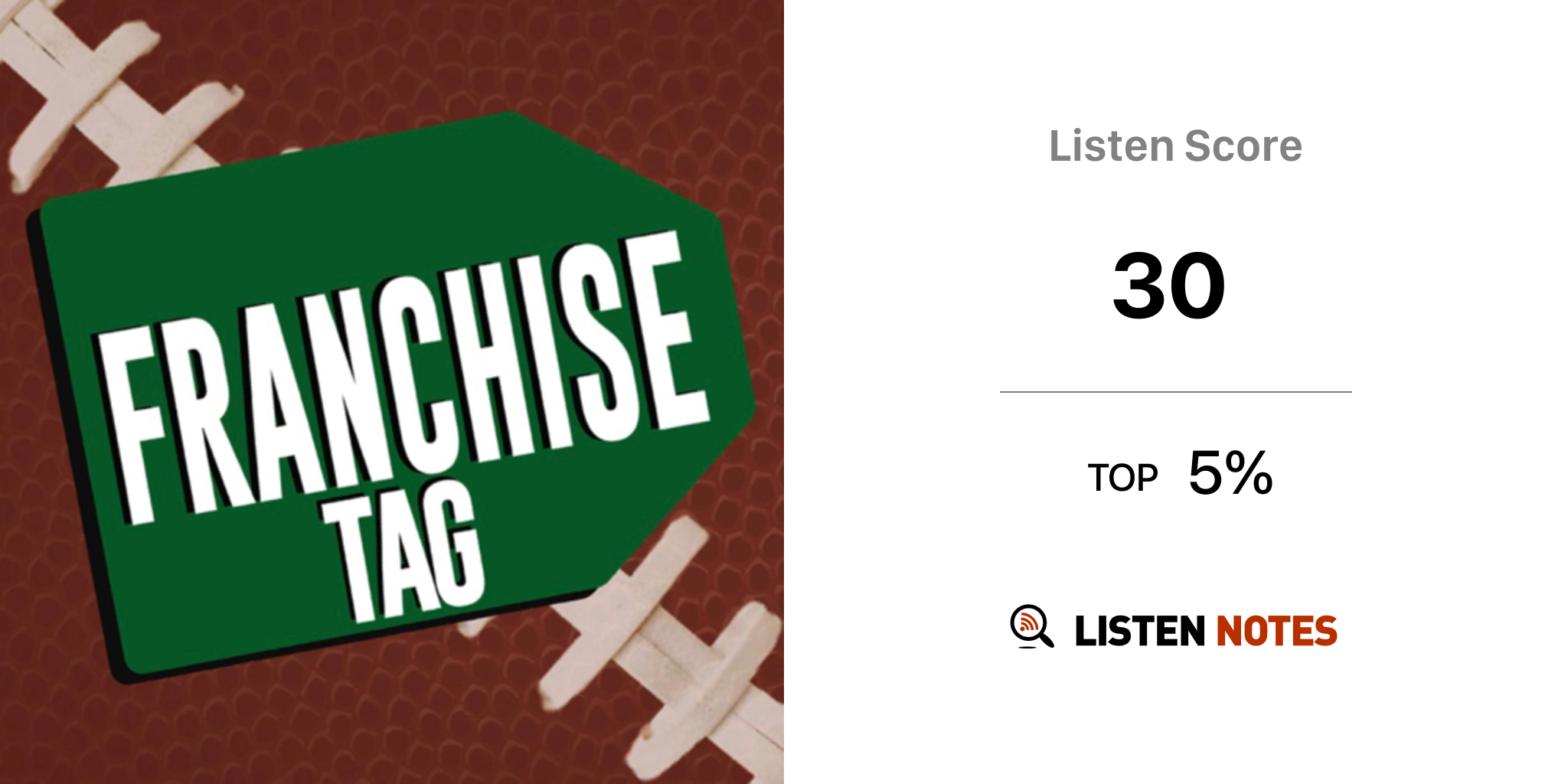 Franchise Tag (podcast) Eric Salas & Chris Parodi Listen Notes