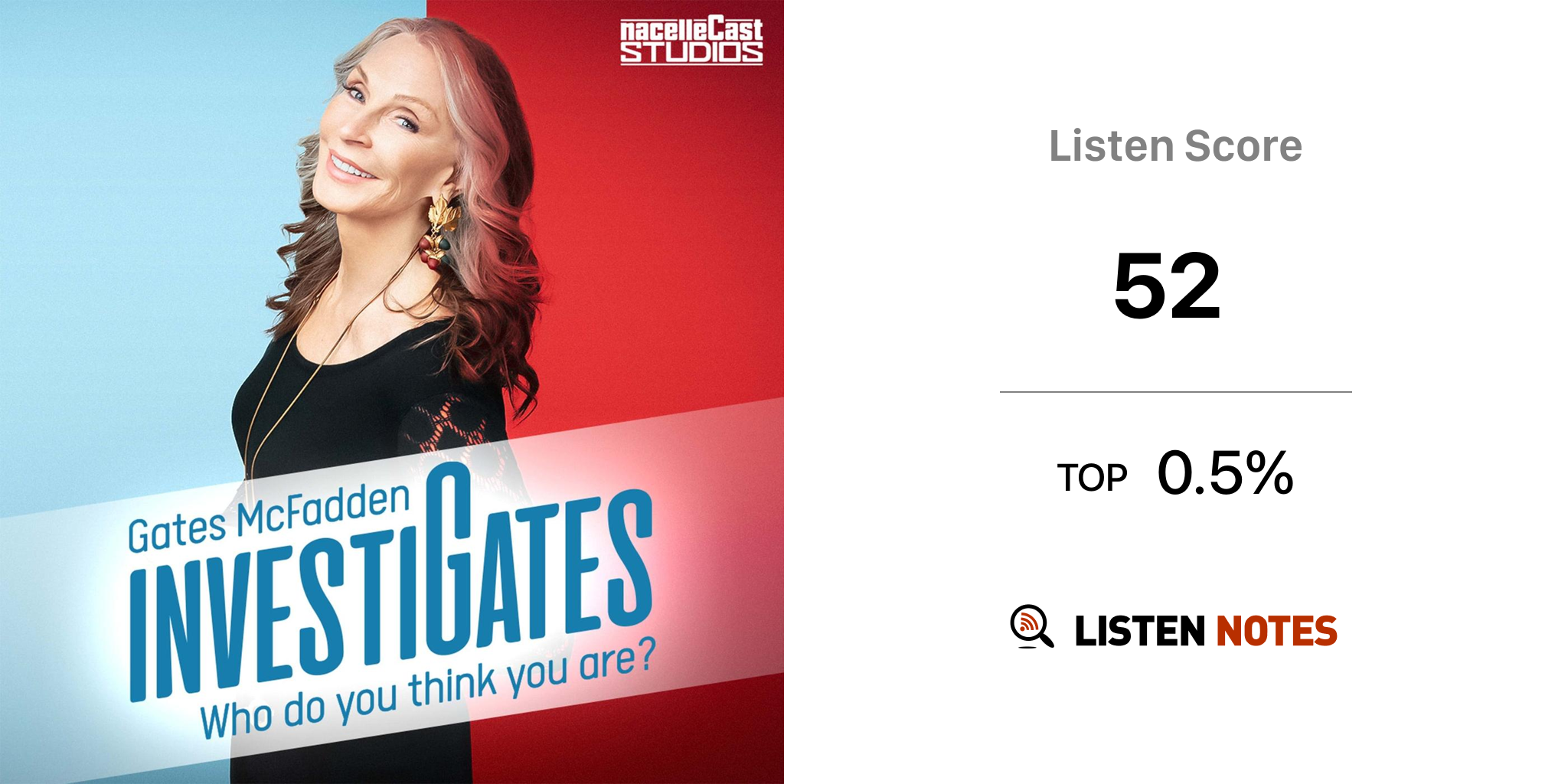 Gates McFadden Investigates Who do you think you are? Listen Notes