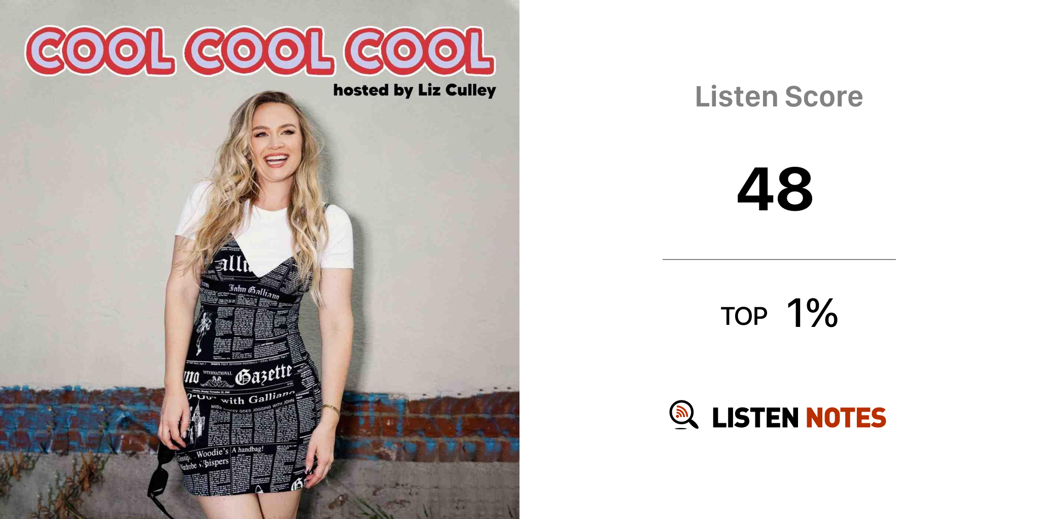 Cool Cool Cool (podcast) - Liz Culley | Listen Notes