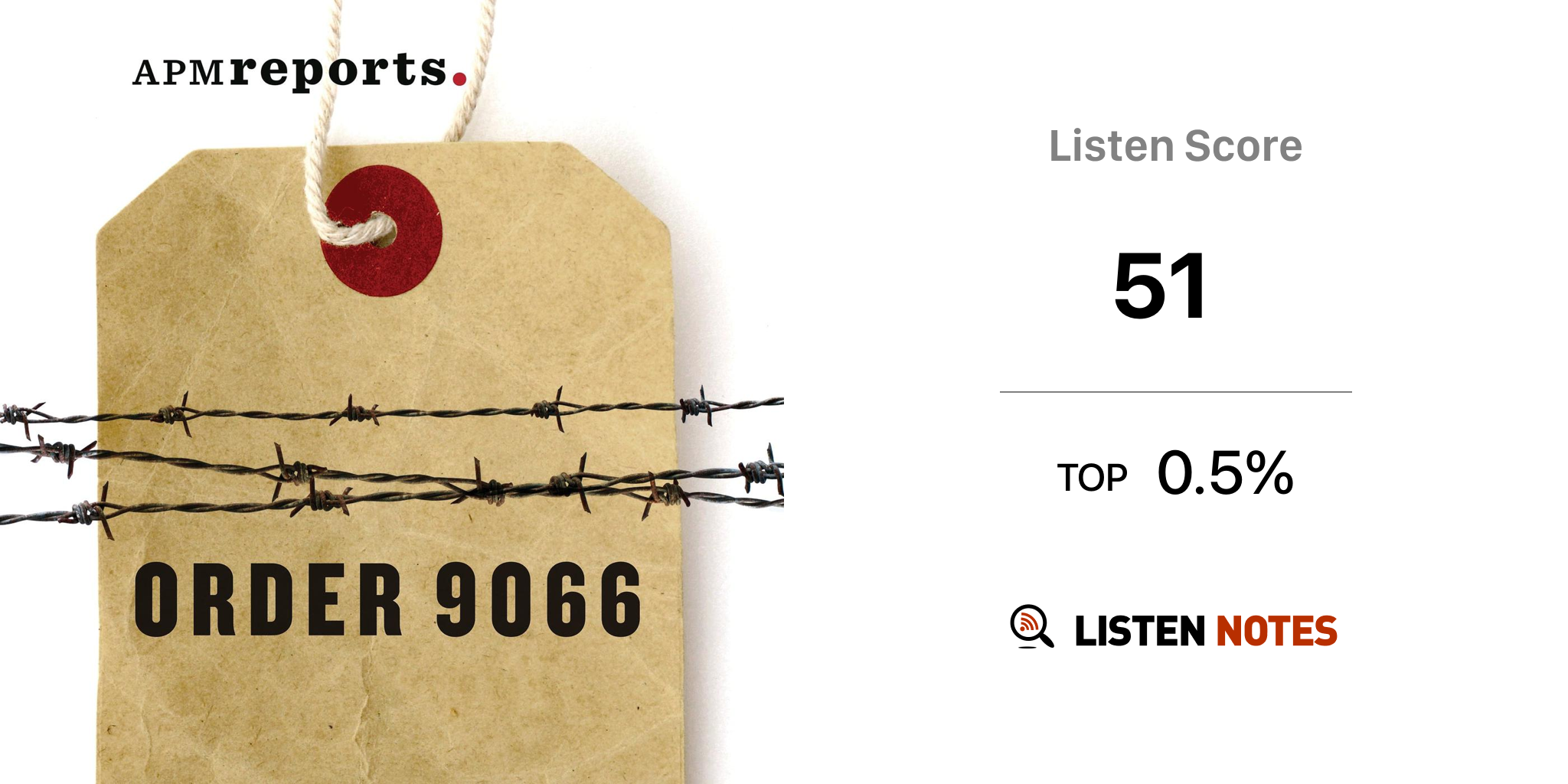 Order 9066 podcast APM Reports The Smithsonian Listen Notes