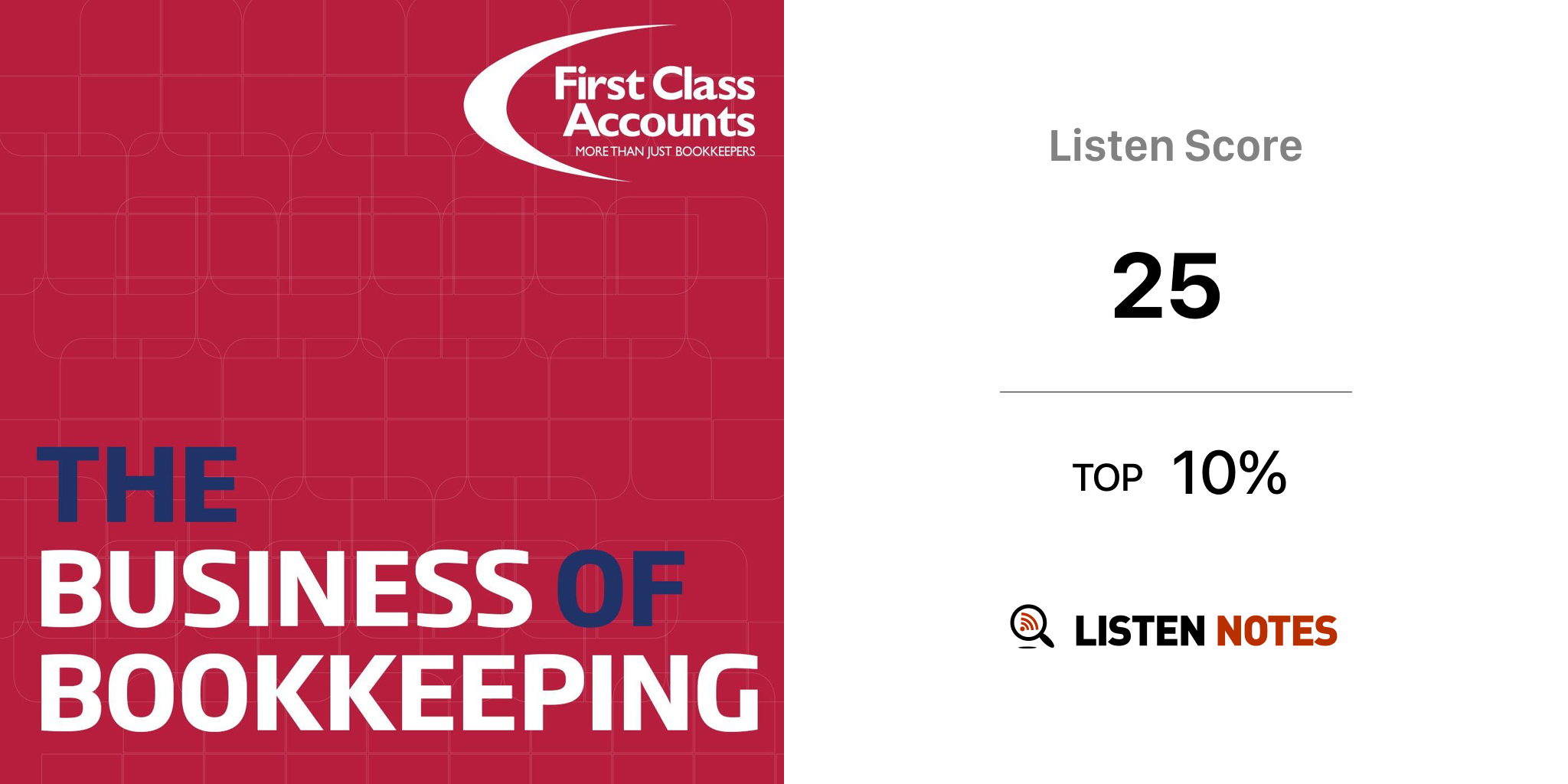 The Business Of Bookkeeping Podcast First Class Accounts Presented