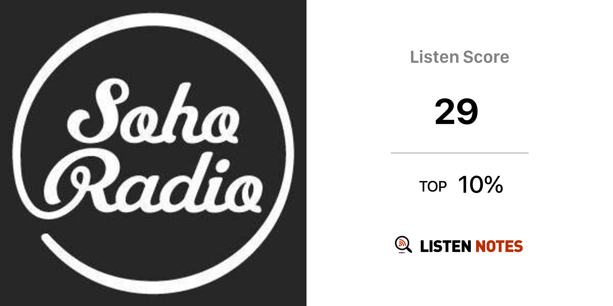 Soho Radio (podcast) - Soho Radio | Listen Notes