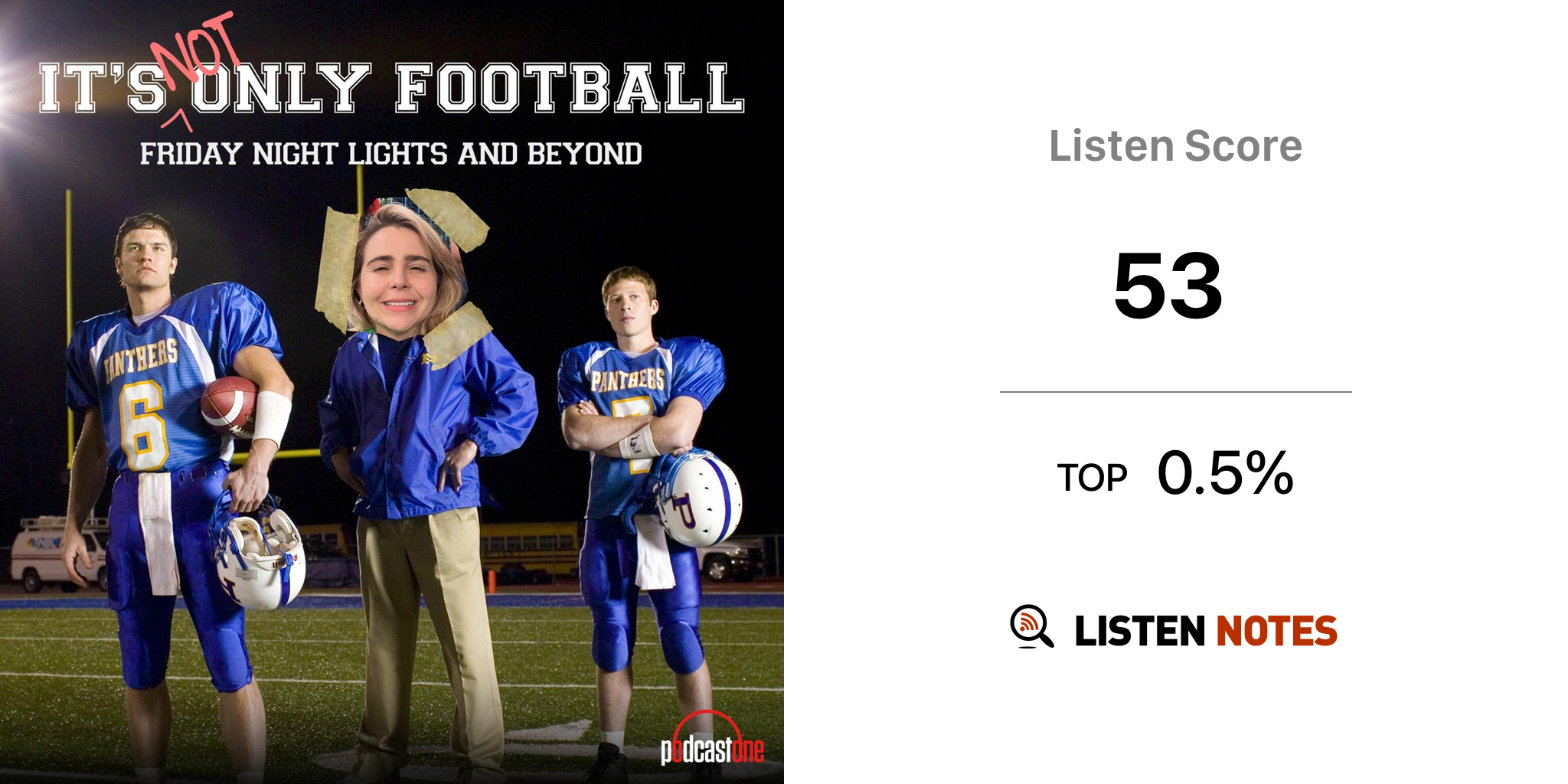 PodcastOne: It's Not Only Football: Friday Night Lights and Beyond