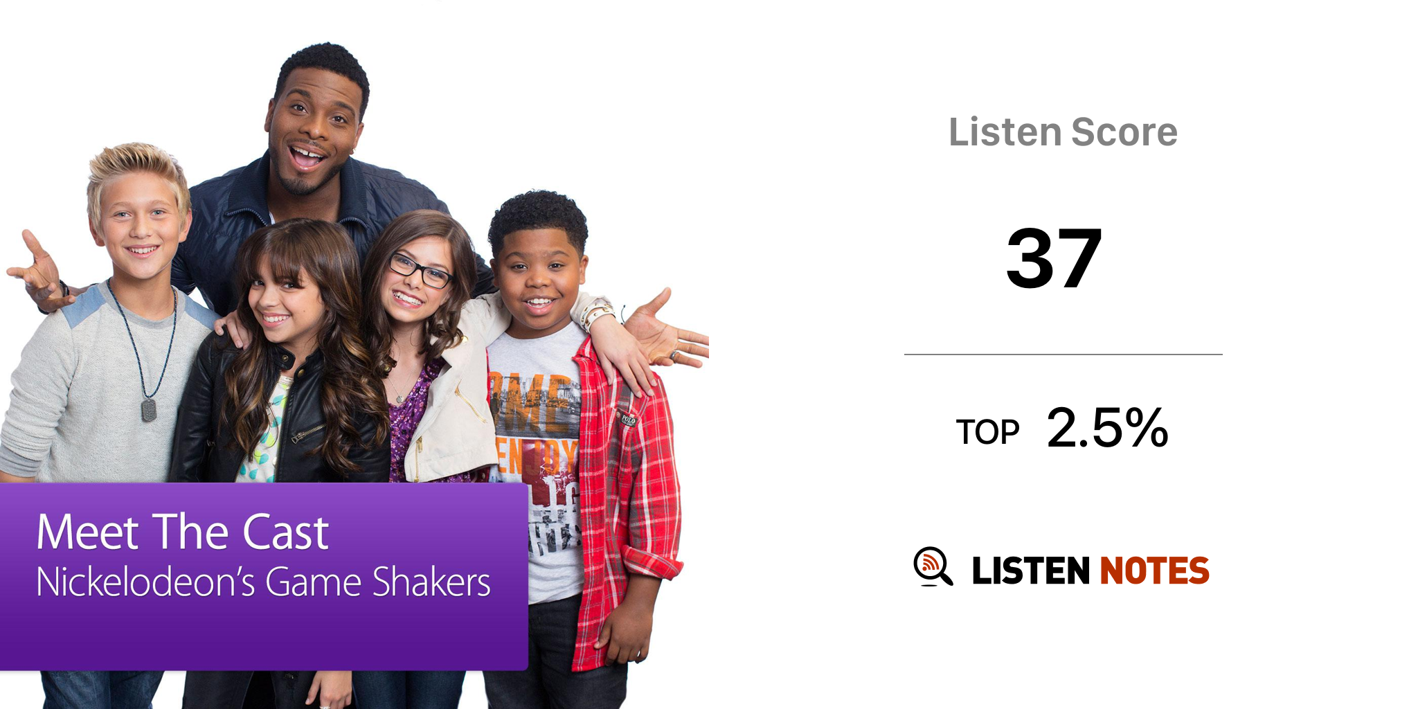 Nickelodeon's Game Shakers: Meet the Cast Podcast - Listen, - Chartable