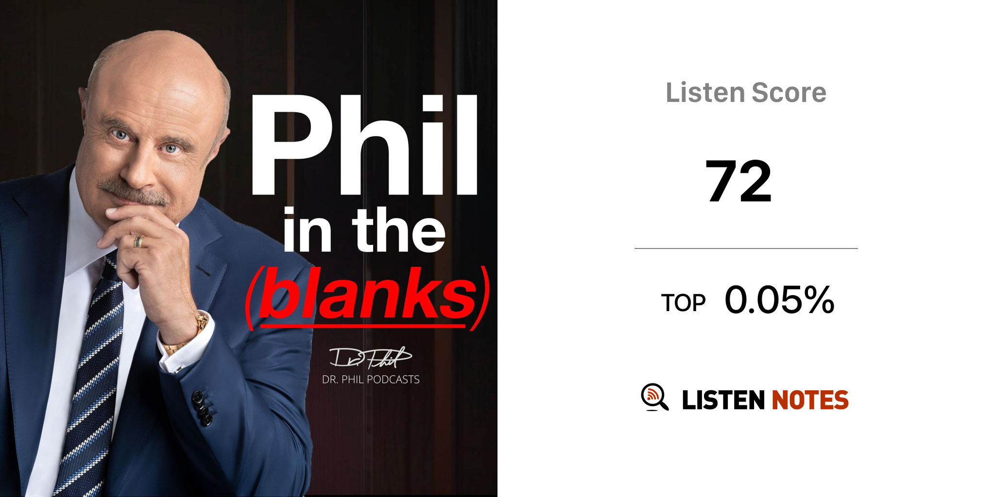 Phil In The Blanks Podcast Dr Phil Mcgraw Listen Notes 8333