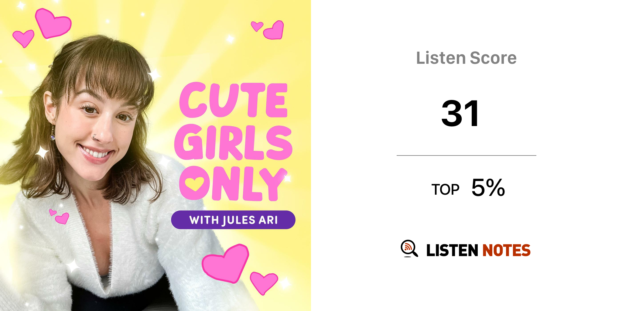 Cute Girls Only (podcast) - Jules Ari | Listen Notes