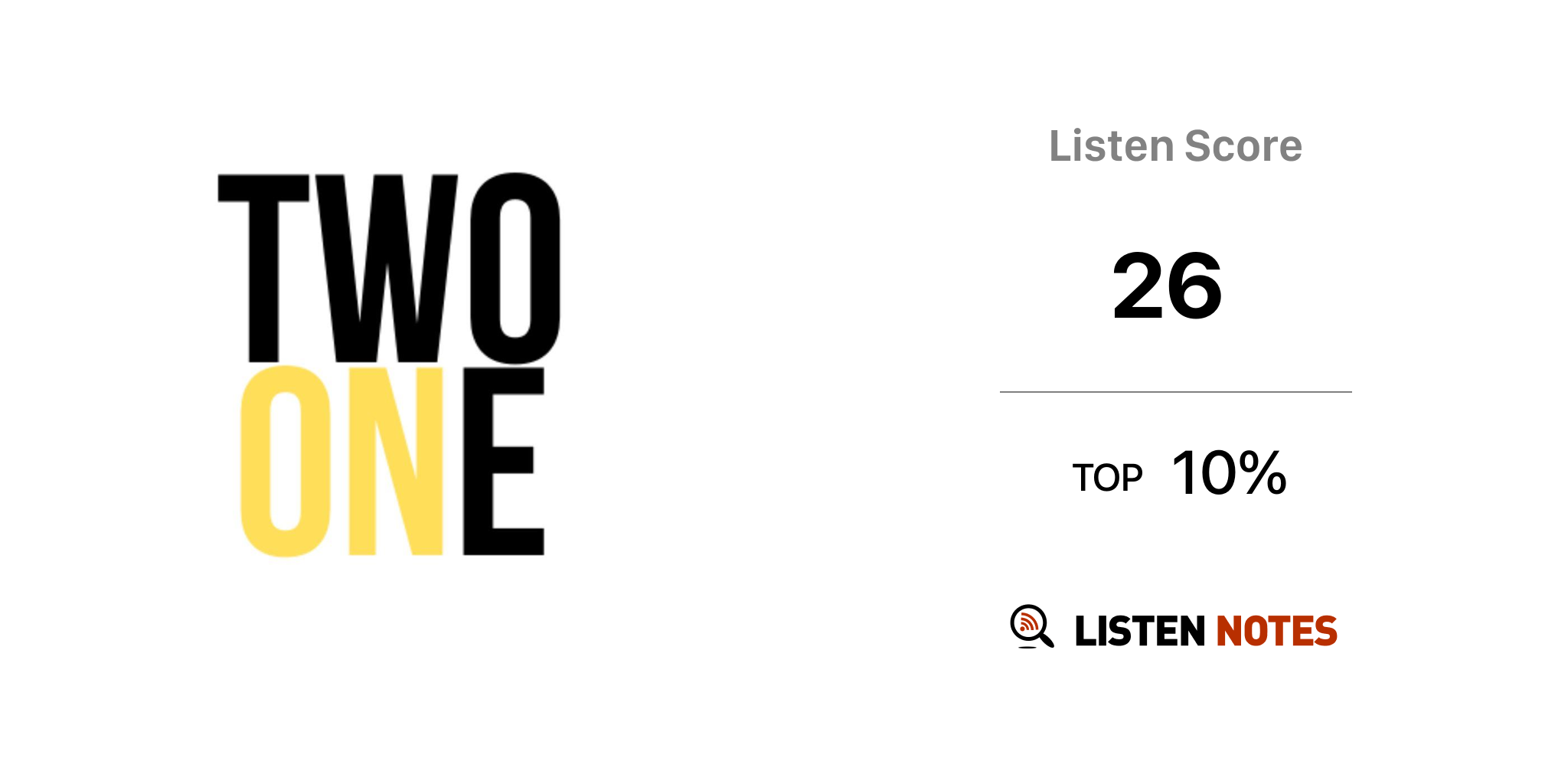 Two On One Project Podcast Two On One Project Listen Notes