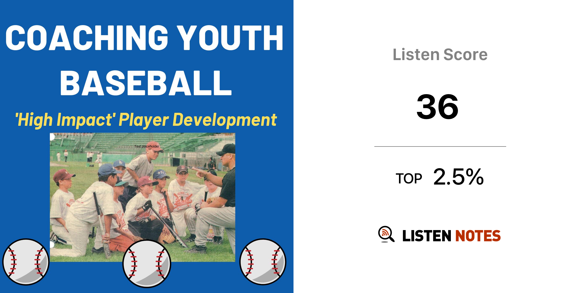 Coaching Youth Baseball (podcast) Dave Holt Listen Notes
