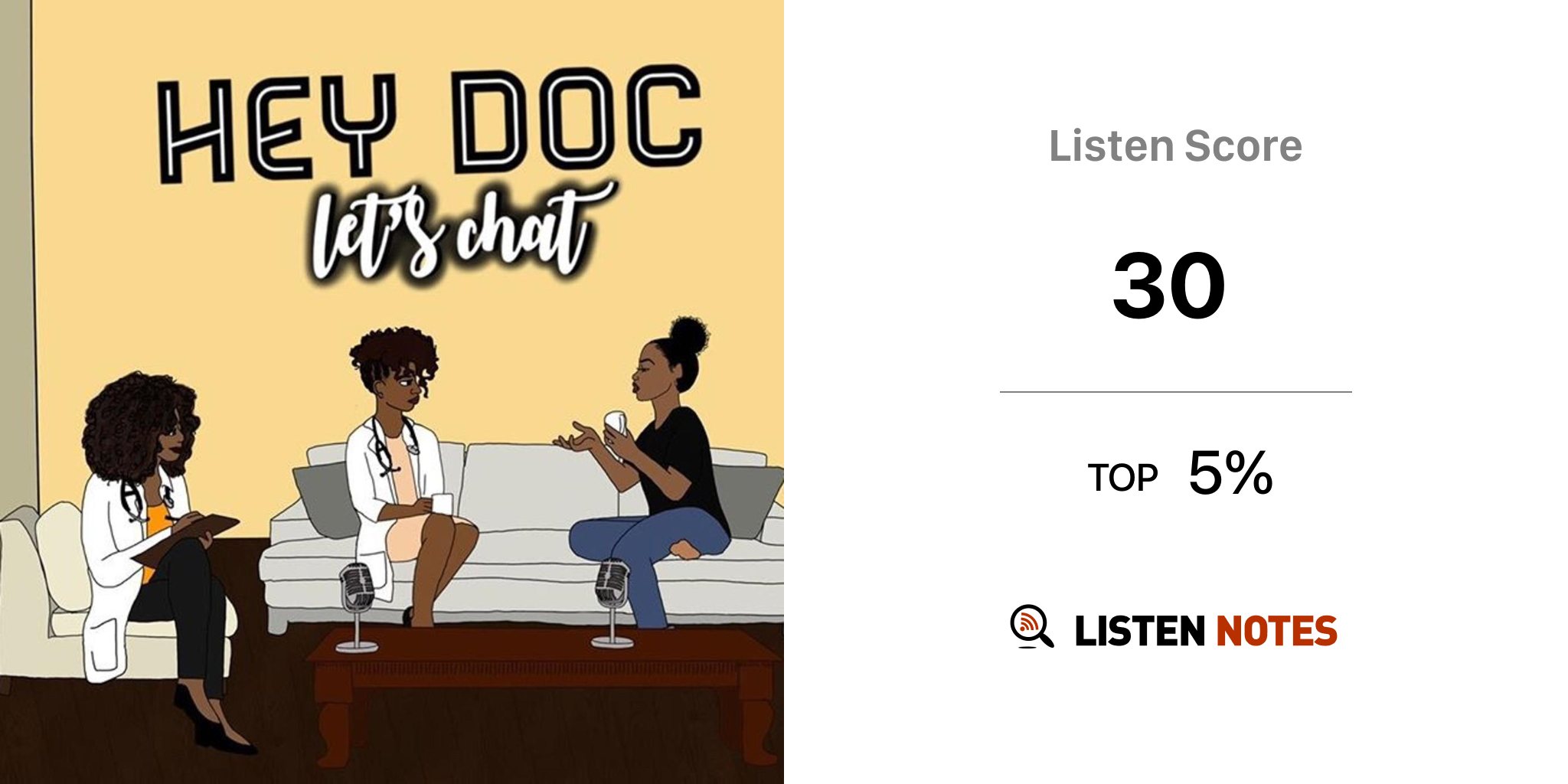 Hey Doc Let S Chat Podcast Heydocletschat Listen Notes