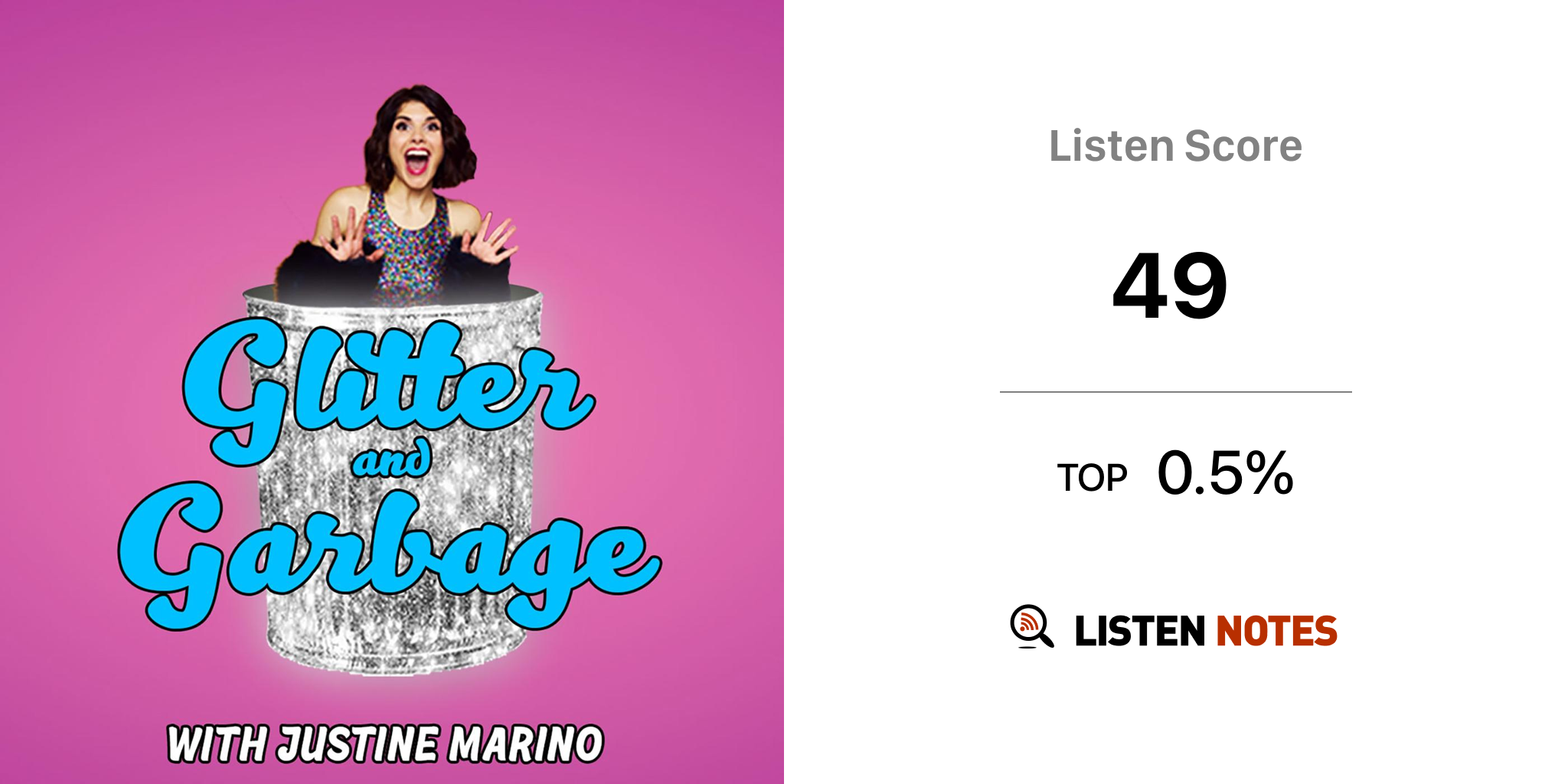 Glitter and Garbage (podcast) Justine Listen Notes