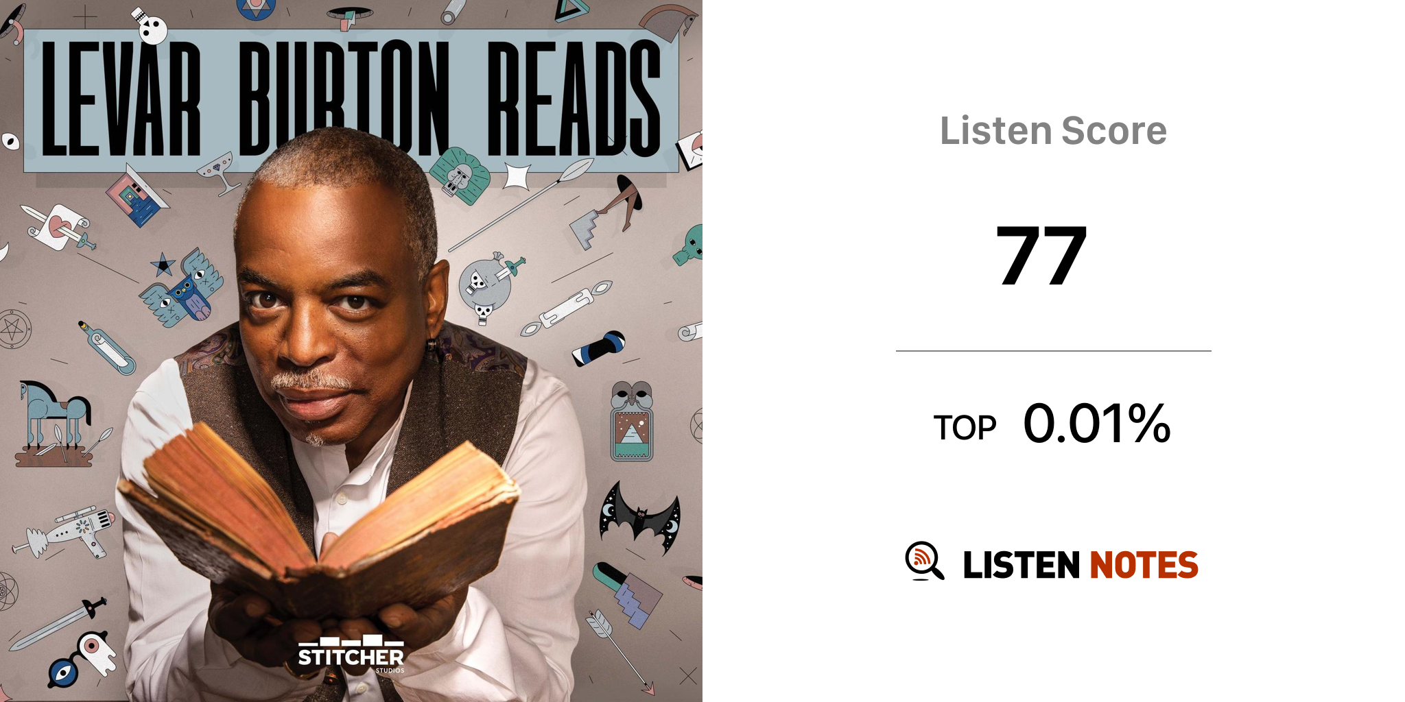 LeVar Burton Reads podcast LeVar Burton and Stitcher Listen