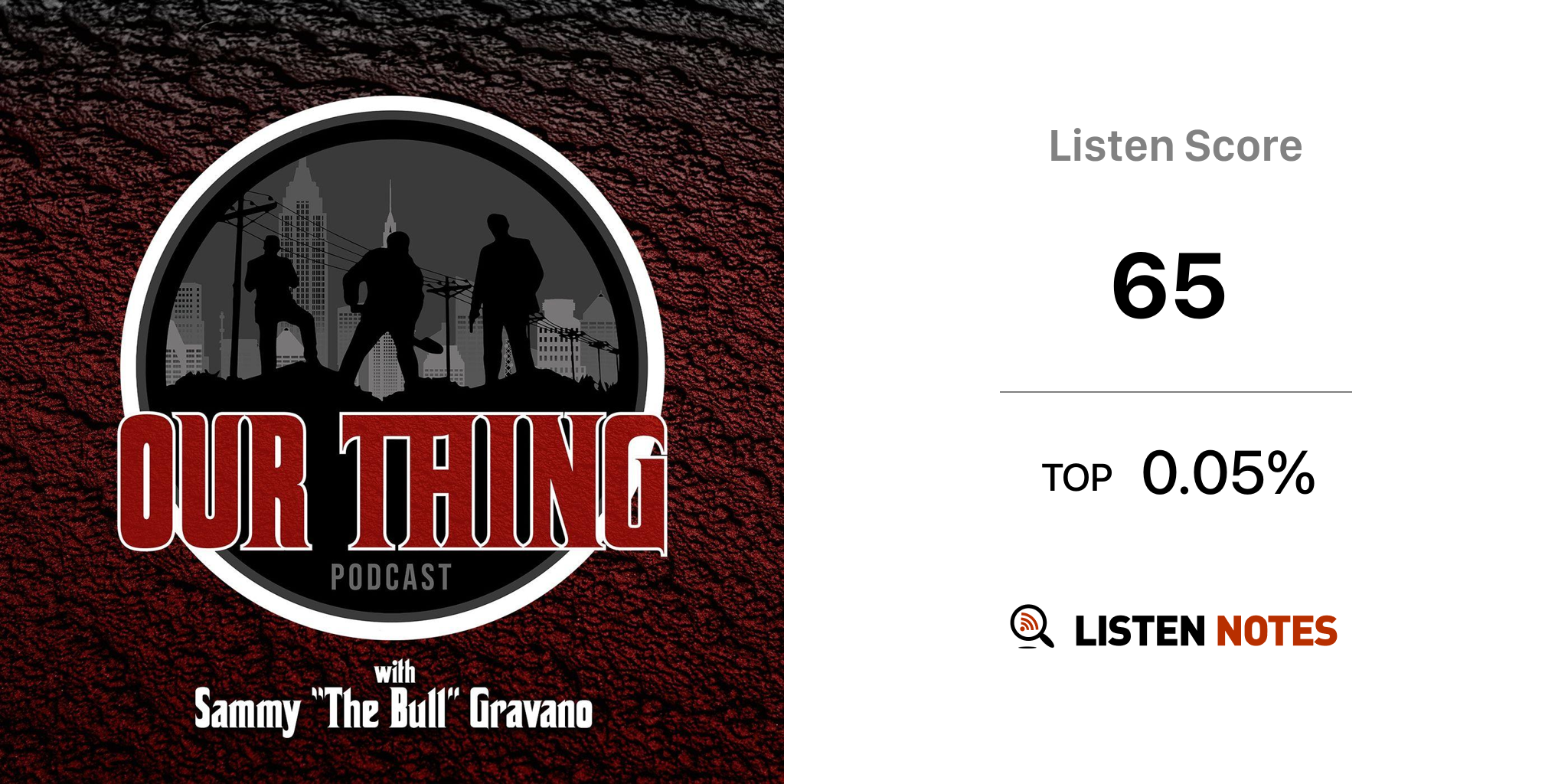 Our Thing with Sammy The Bull (podcast) Sammy "The Bull" Gravano