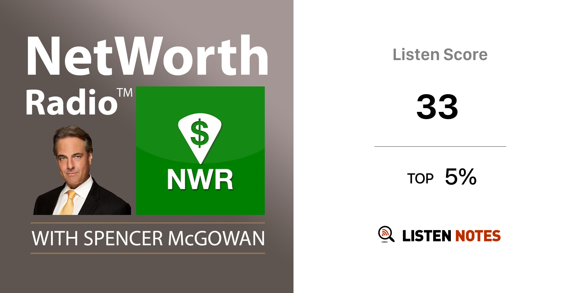 NetWorth Radio (podcast) - Spencer McGowan | Listen Notes