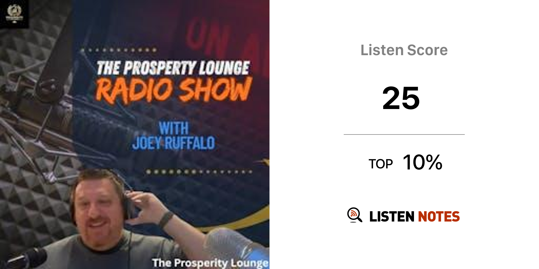 The Prosperity Lounge (podcast) - Joey Ruffalo | Financial Coach ...