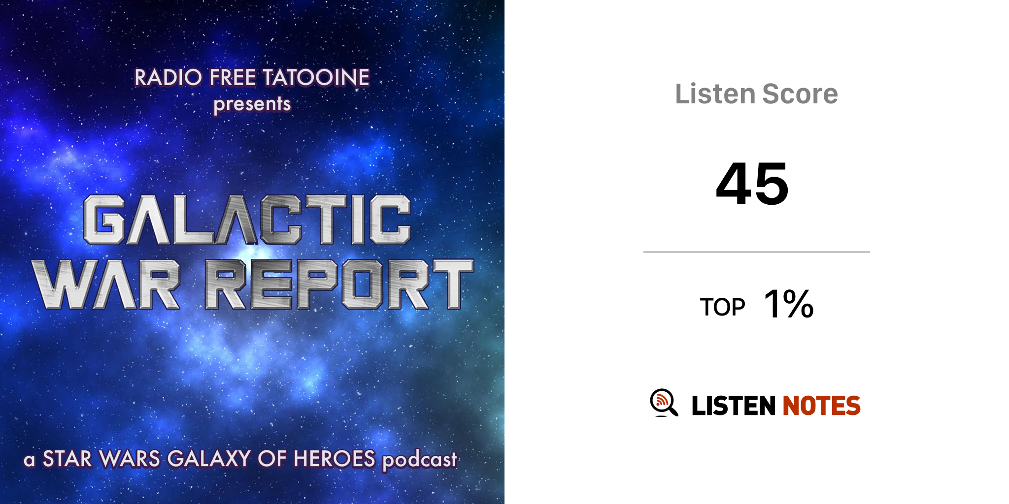 Galactic War Report - Radio Free Tatooine