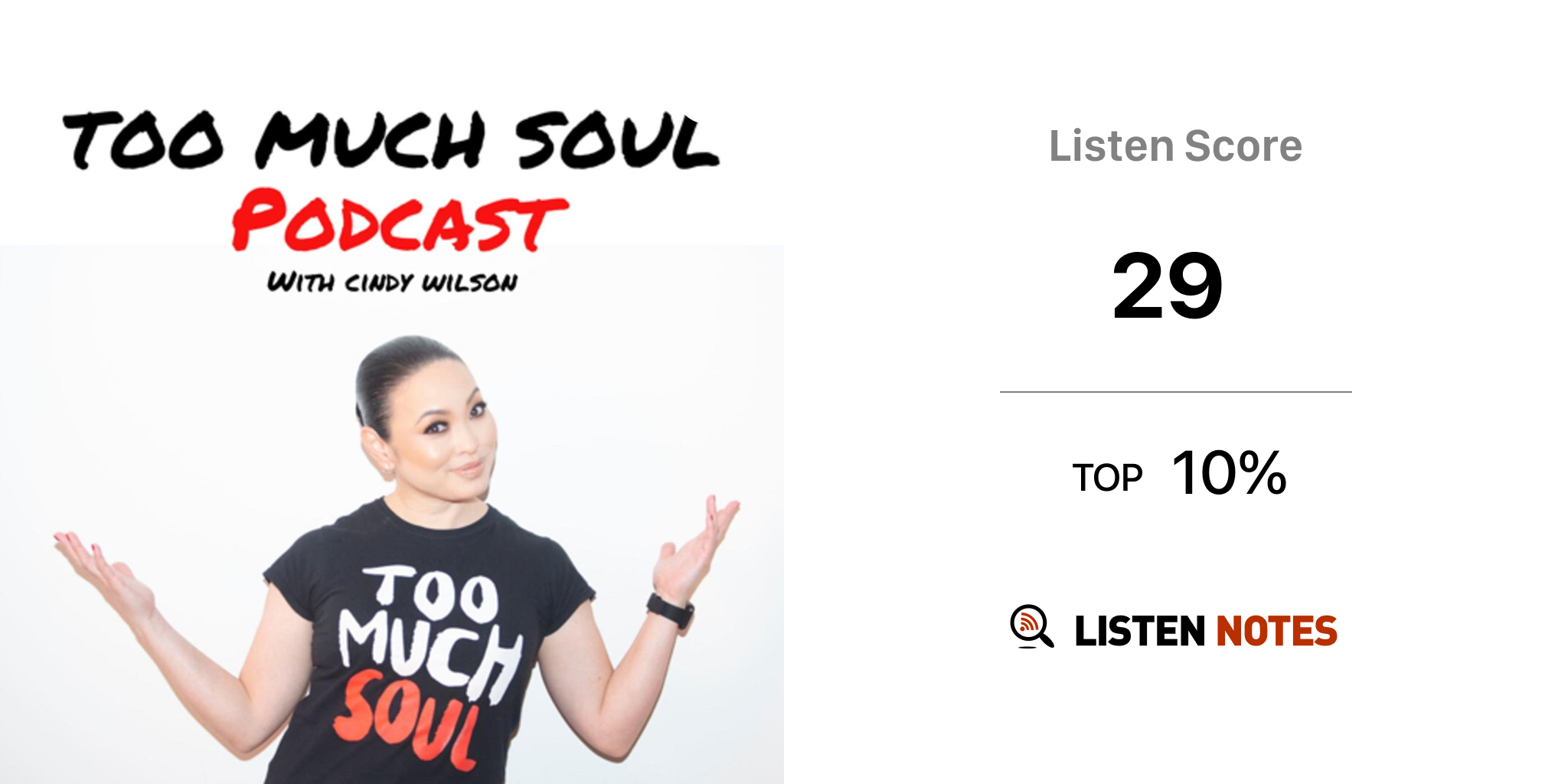 Too Much Soul (podcast) - Cindy Wilson | Listen Notes