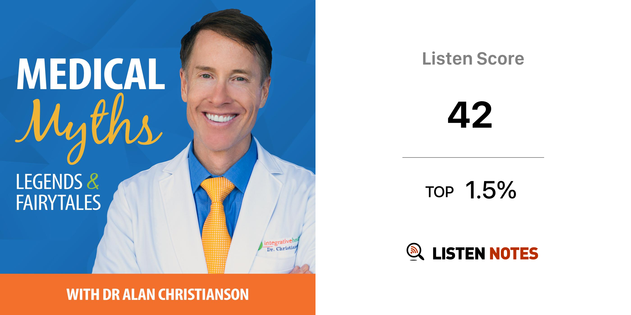 Medical Myths, Legends & Fairytales (podcast) - Dr Alan Christianson ...