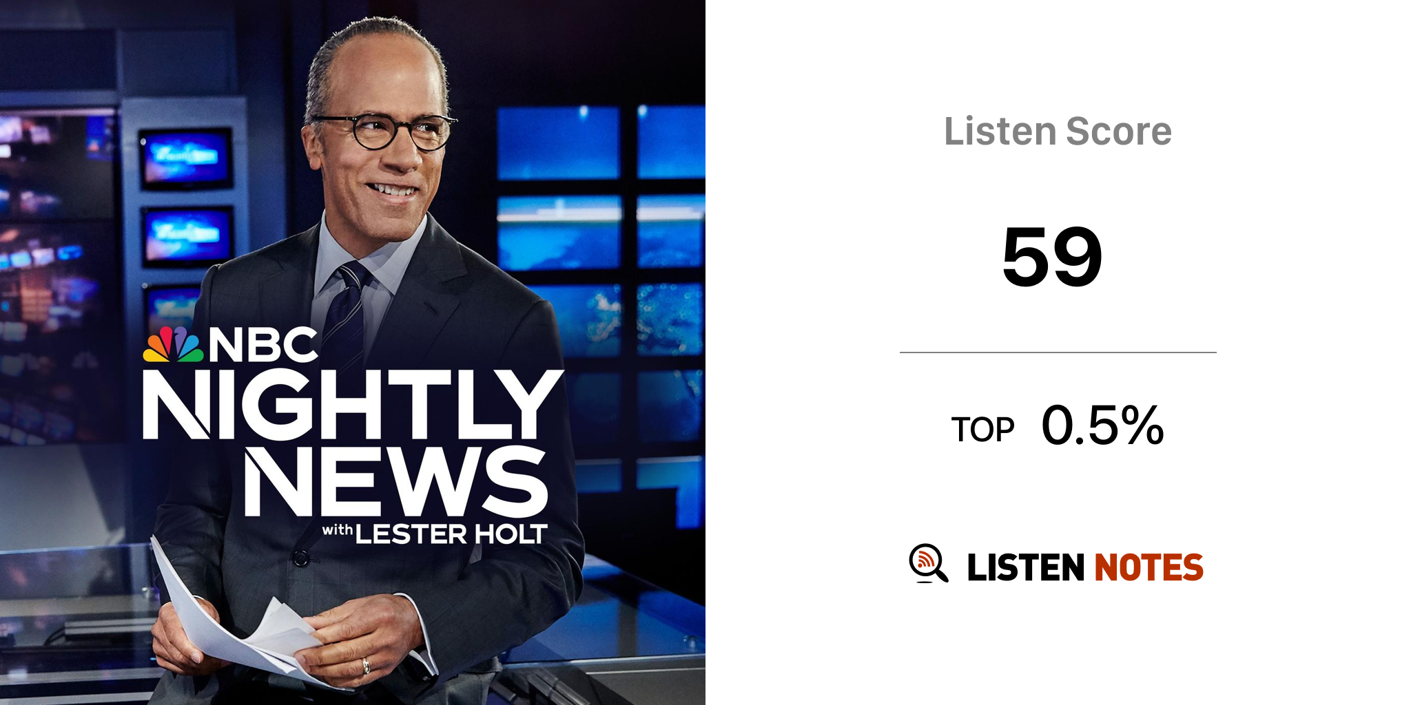 NBC Nightly News With Lester Holt (podcast) - Lester Holt, NBC News ...