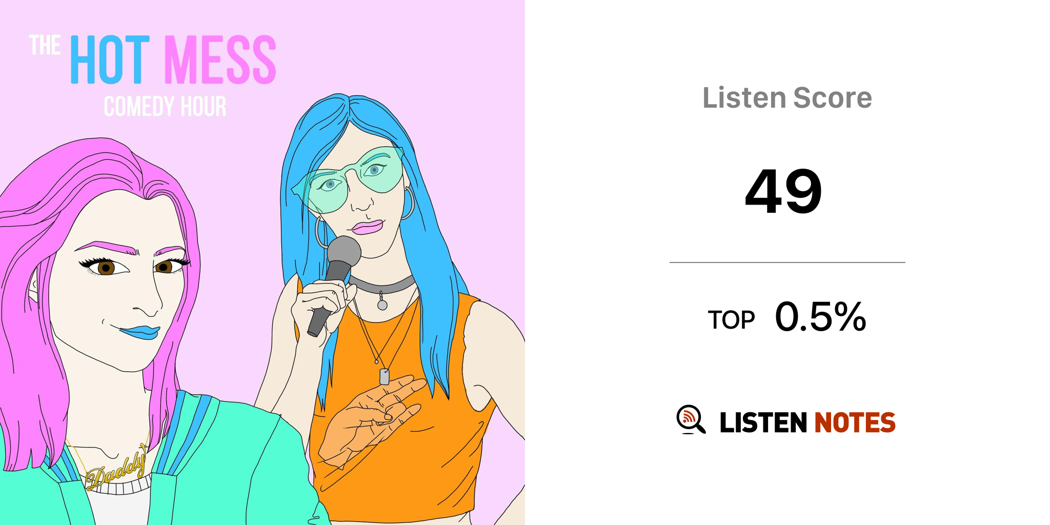 The Hot Mess Comedy Hour (podcast) Andrea Allan, Emily Lubin Listen