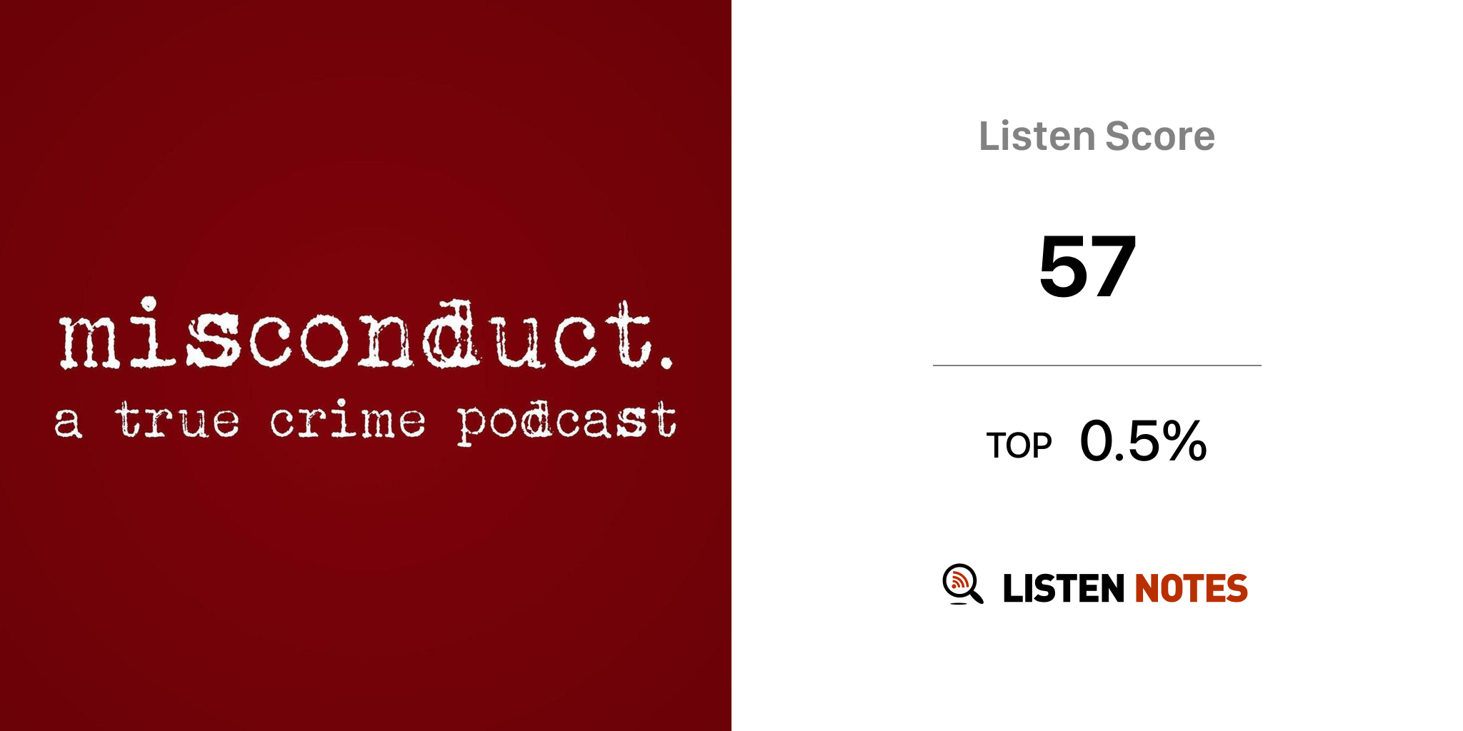 Misconduct A True Crime Podcast Misconduct A True Crime Podcast