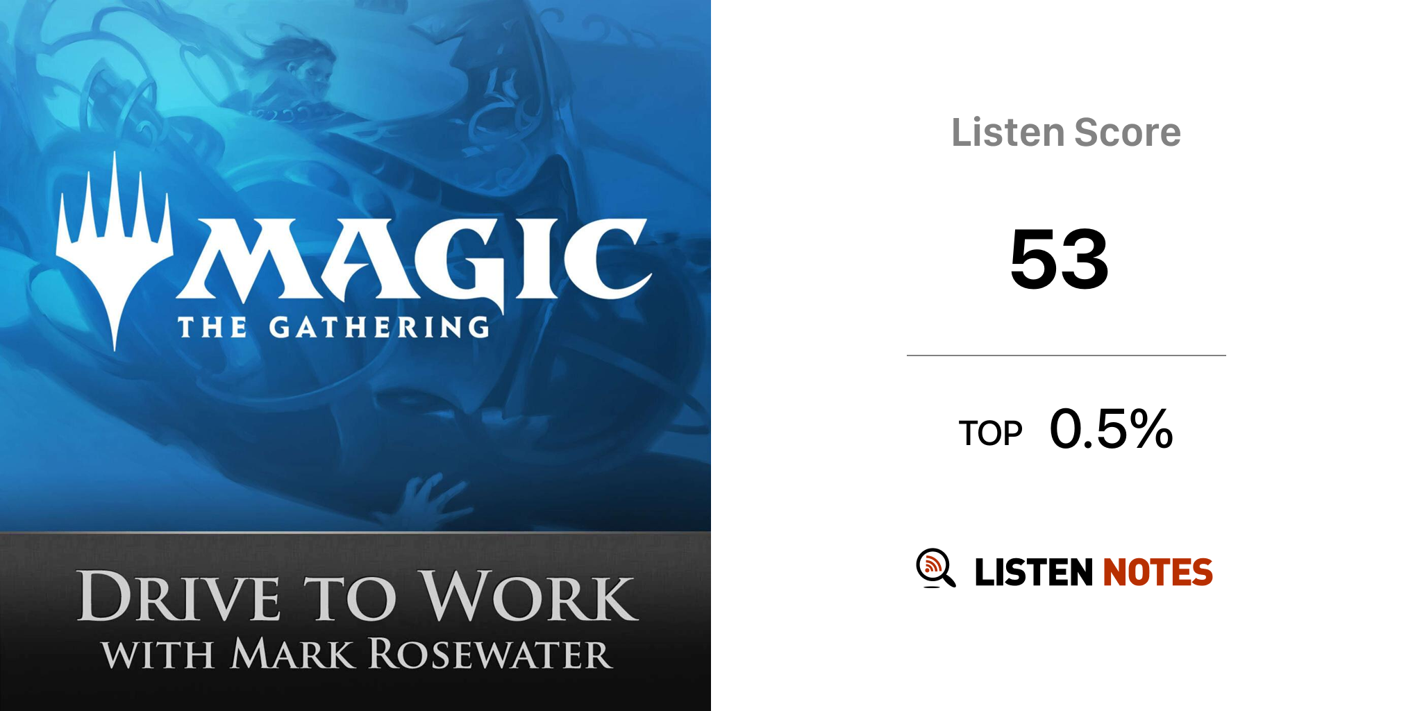 Magic The Gathering Drive To Work Podcast Mark Rosewater Listen Notes