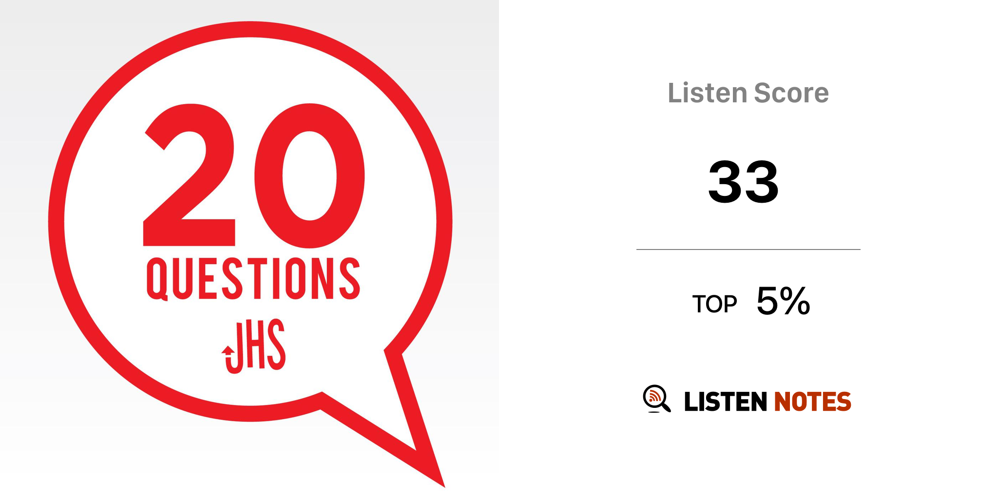 20 Questions (podcast) JHS Pedals Podcast Listen Notes