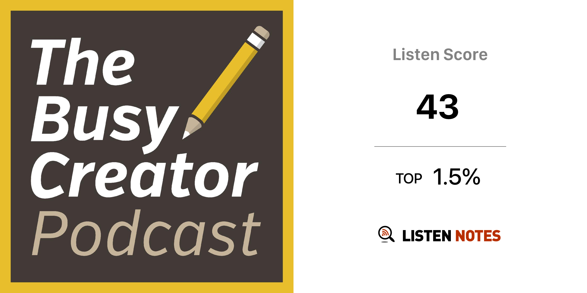 Listen to The Busy Creator Podcast with Prescott Perez-Fox podcast