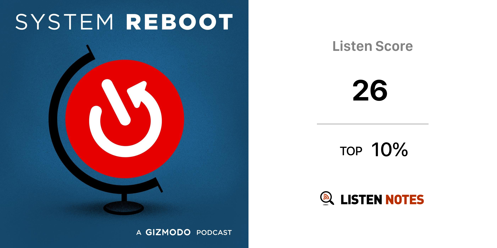 System Reboot podcast Gizmodo Listen Notes