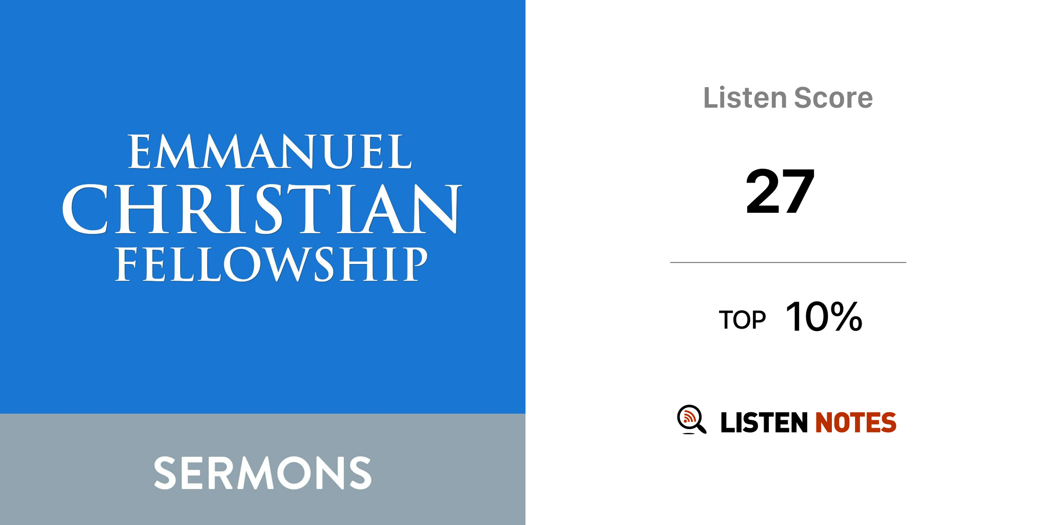 Emmanuel Christian Fellowship (podcast) - Emmanuel Christian Fellowship ...