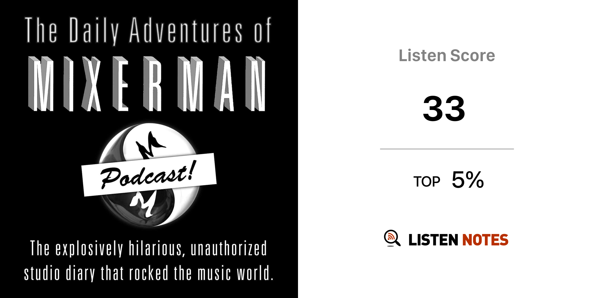 The Daily Adventures of Mixerman (podcast) - Mixerman | Listen Notes