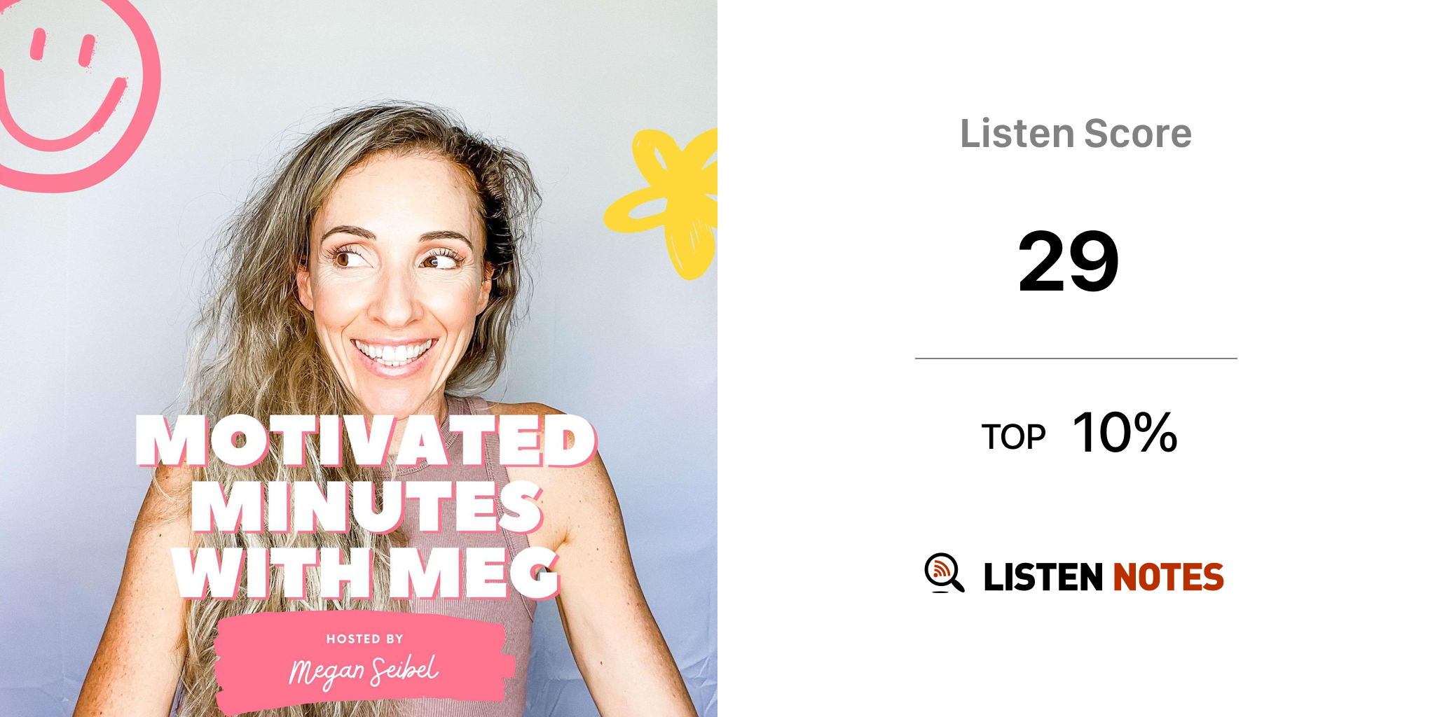 Motivated Minutes with Meg (podcast) - Megan Seibel | Listen Notes