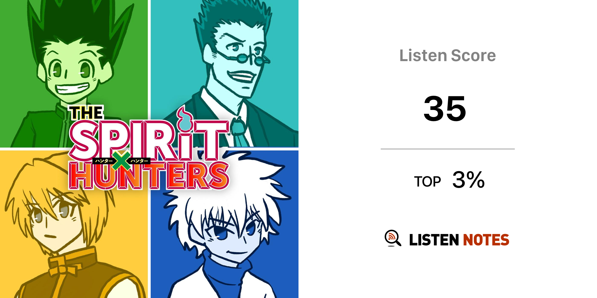 The Spirit Hunters! (Hunter x Hunter, Yu Yu Hakusho, and Beyond!) Podcast