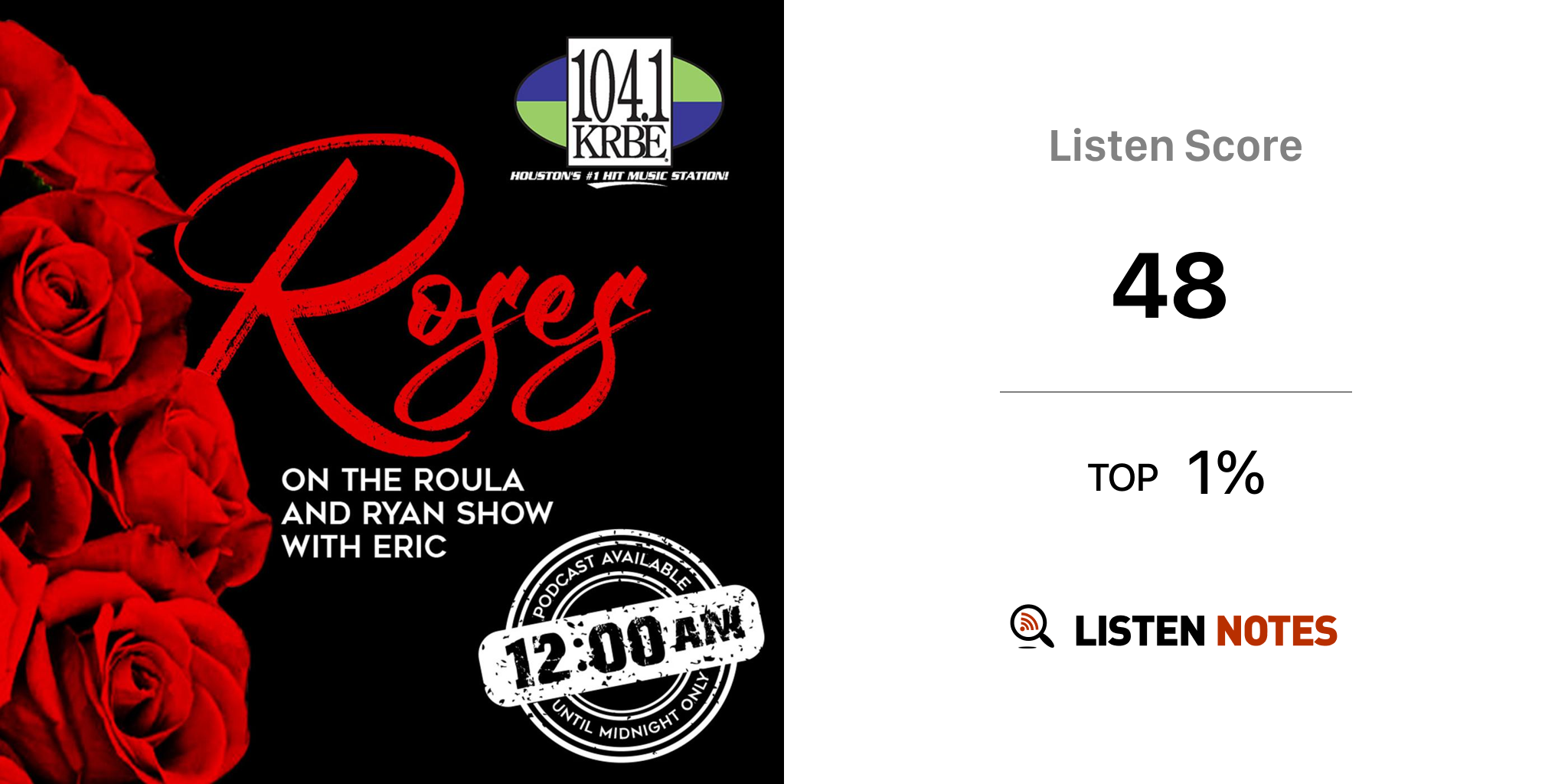 Roula & Ryan’s Roses (podcast) KRBE Listen Notes