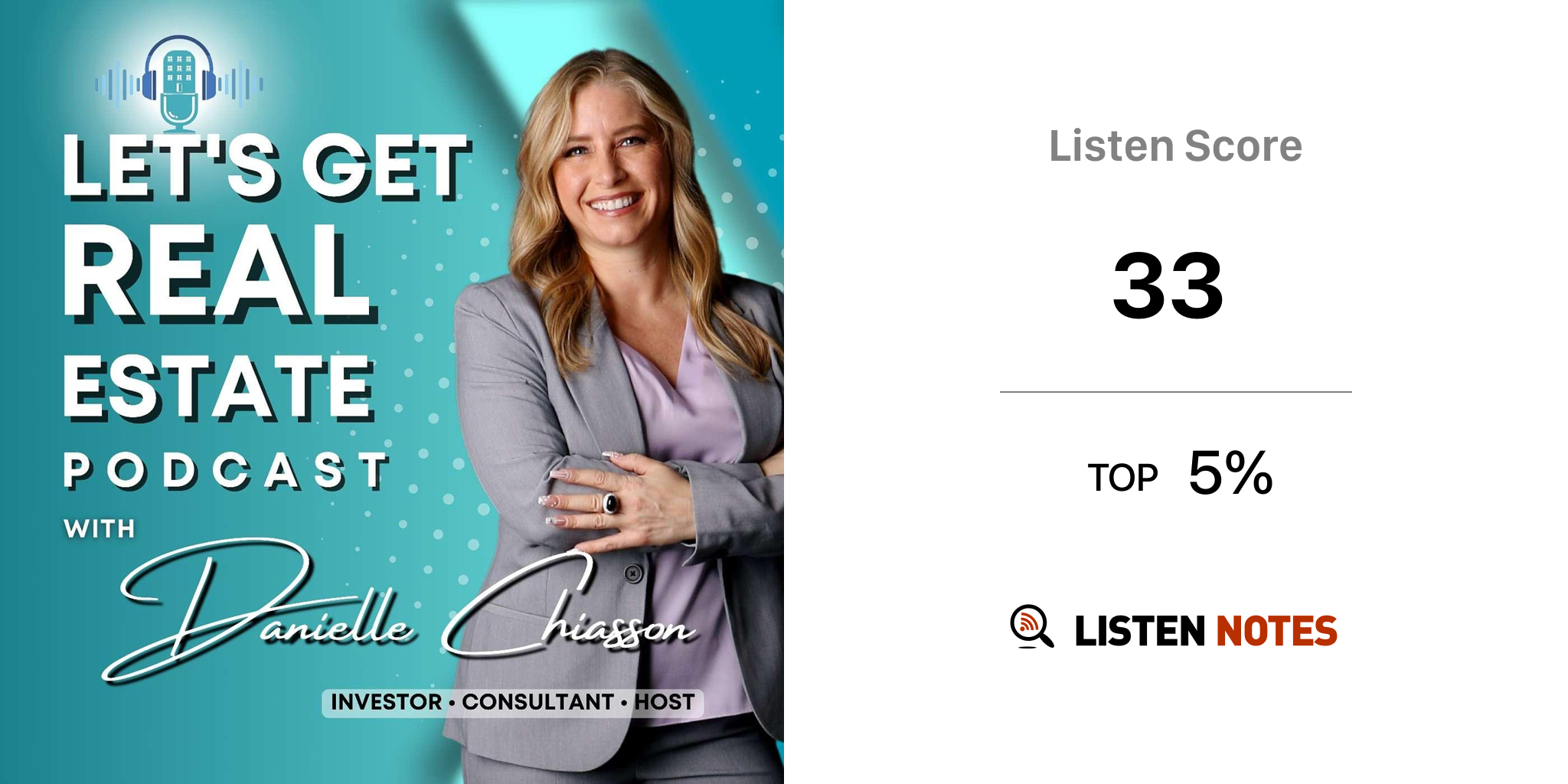 Lets Get REAL Estate Podcast Danielle Chiasson Listen Notes